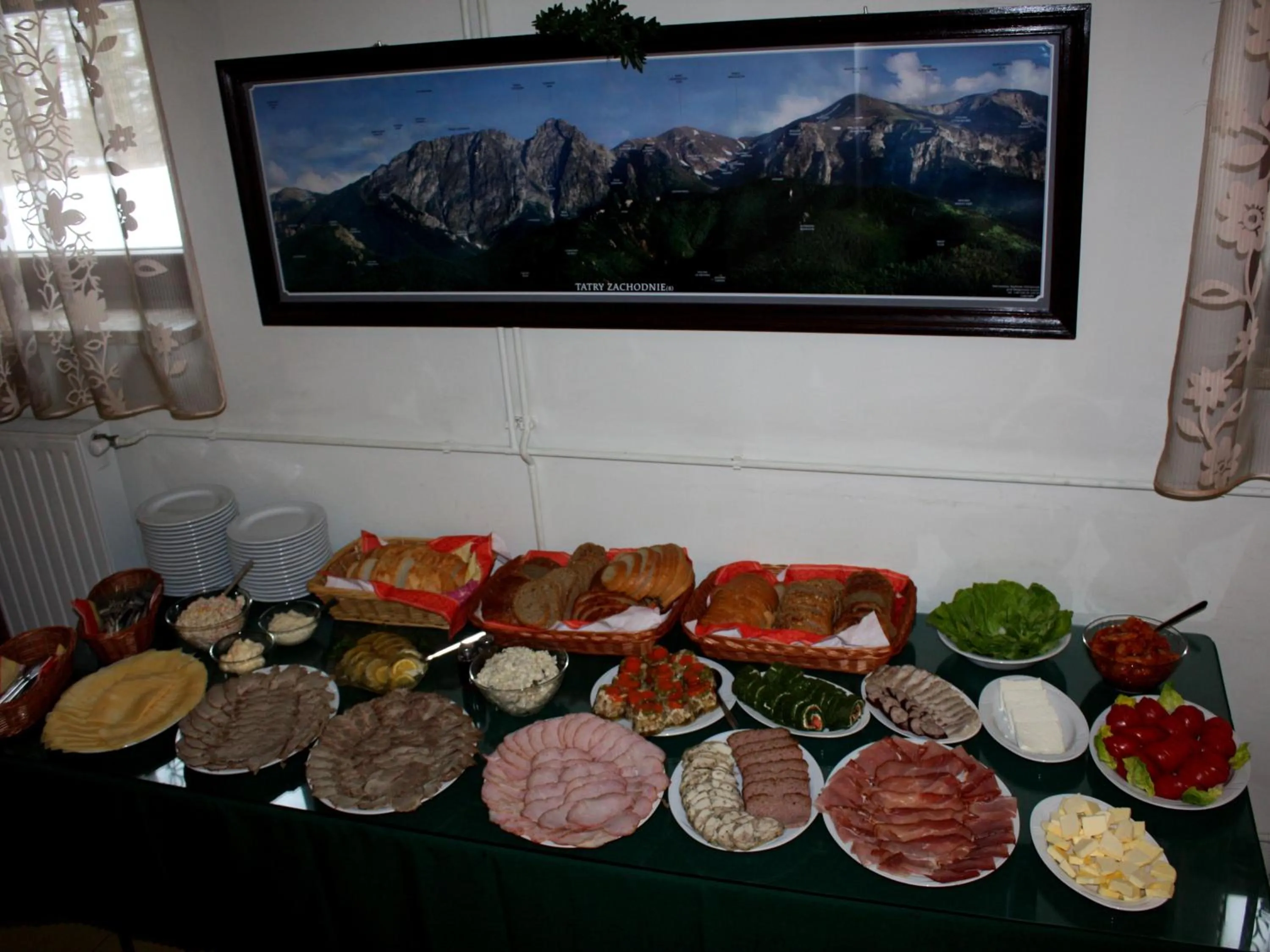 Buffet breakfast in Willa Halka