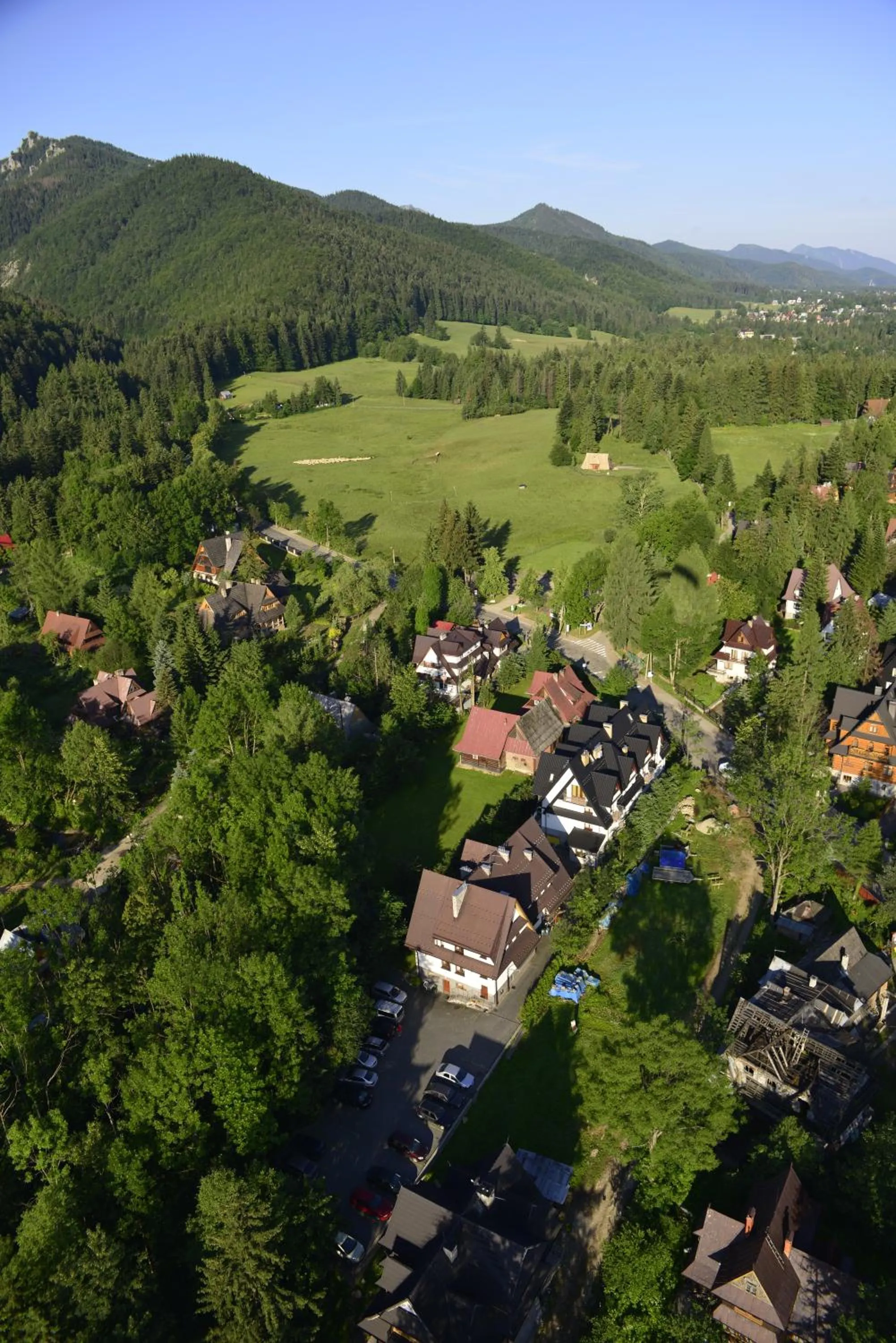 Bird's eye view in Willa Halka