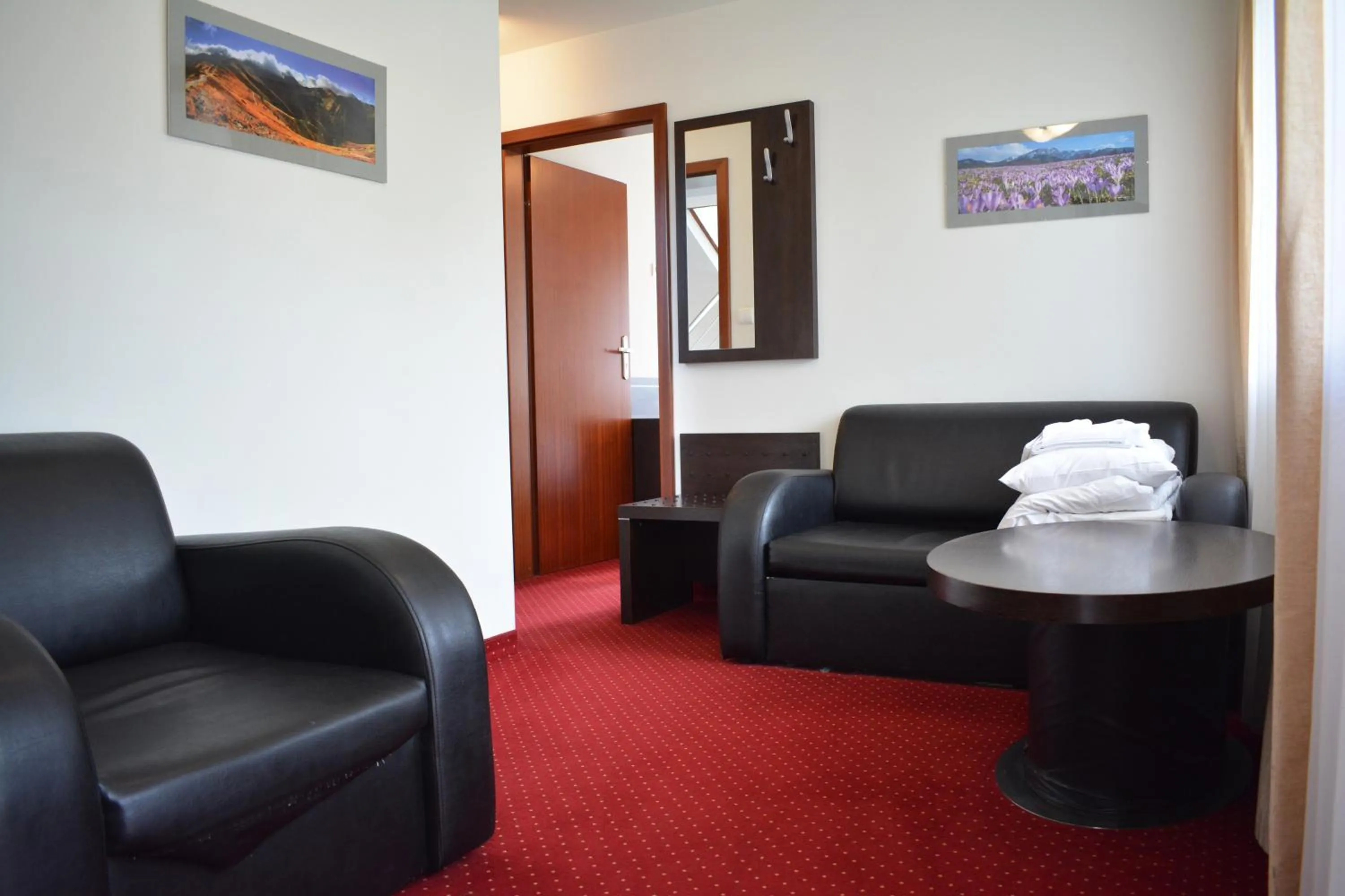 Seating area in Willa Halka