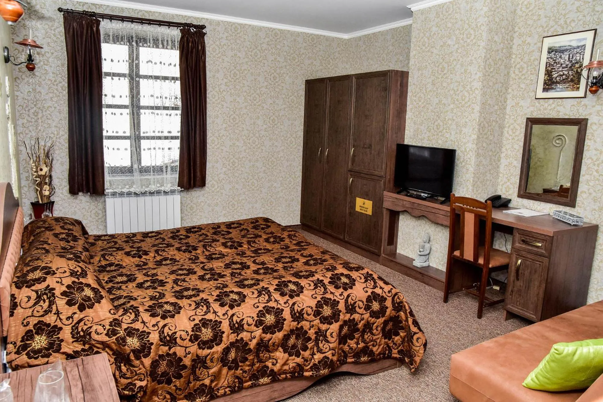 Bed in Hotel Izvora 2