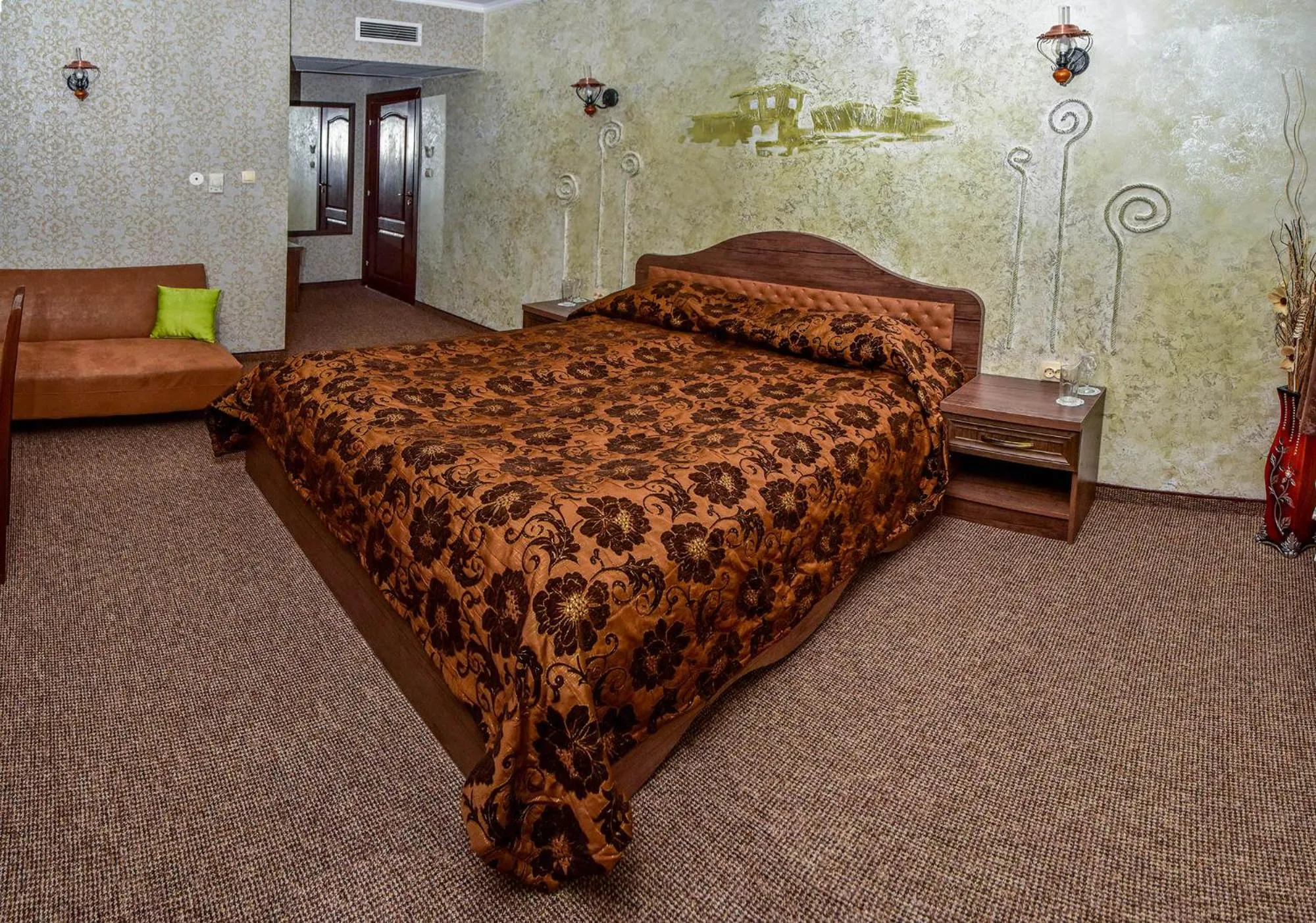 Bed in Hotel Izvora 2