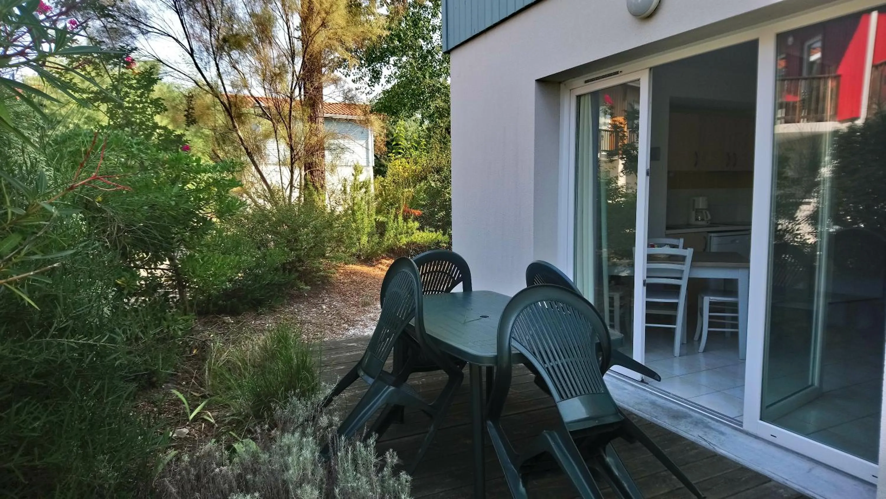 Patio in Vacancéole - Le Domaine des Grands Lacs