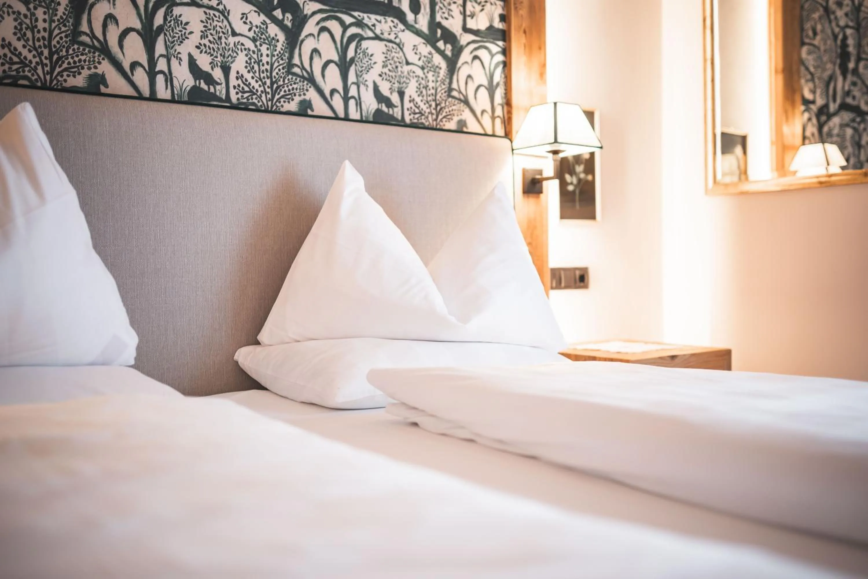 Bed in Arthotel Gratschwirt