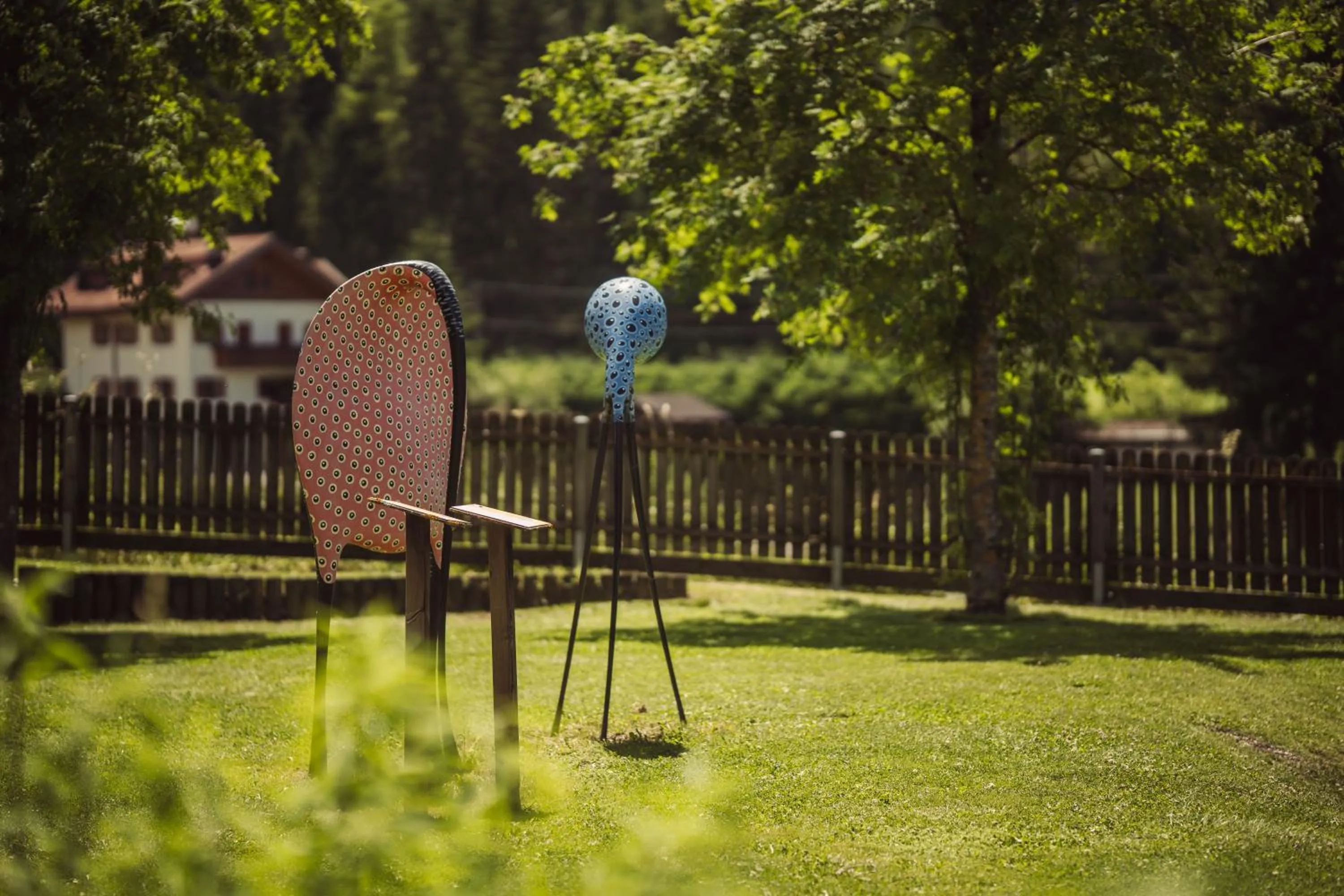 Garden view in Arthotel Gratschwirt