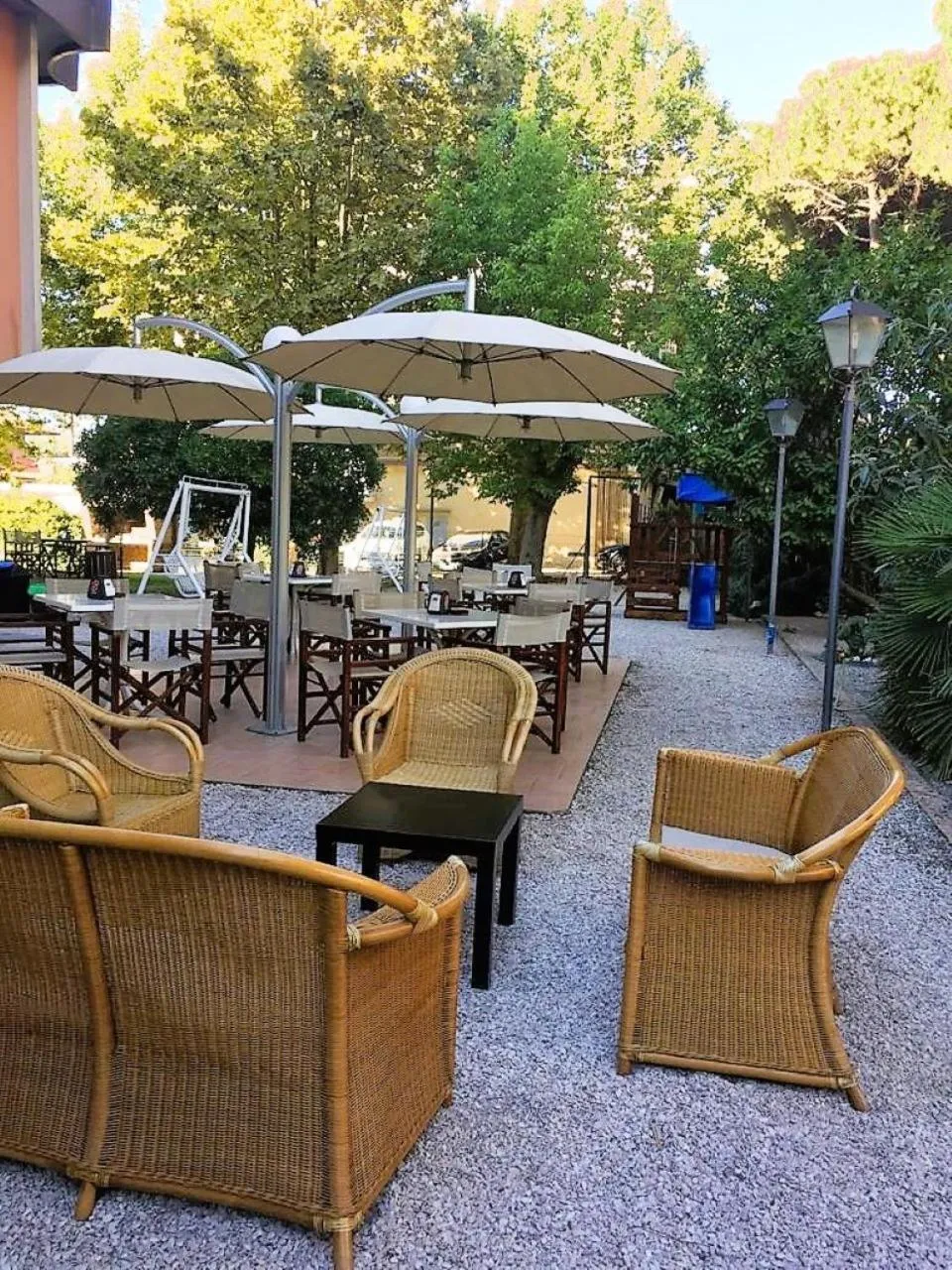 Patio in Hotel President