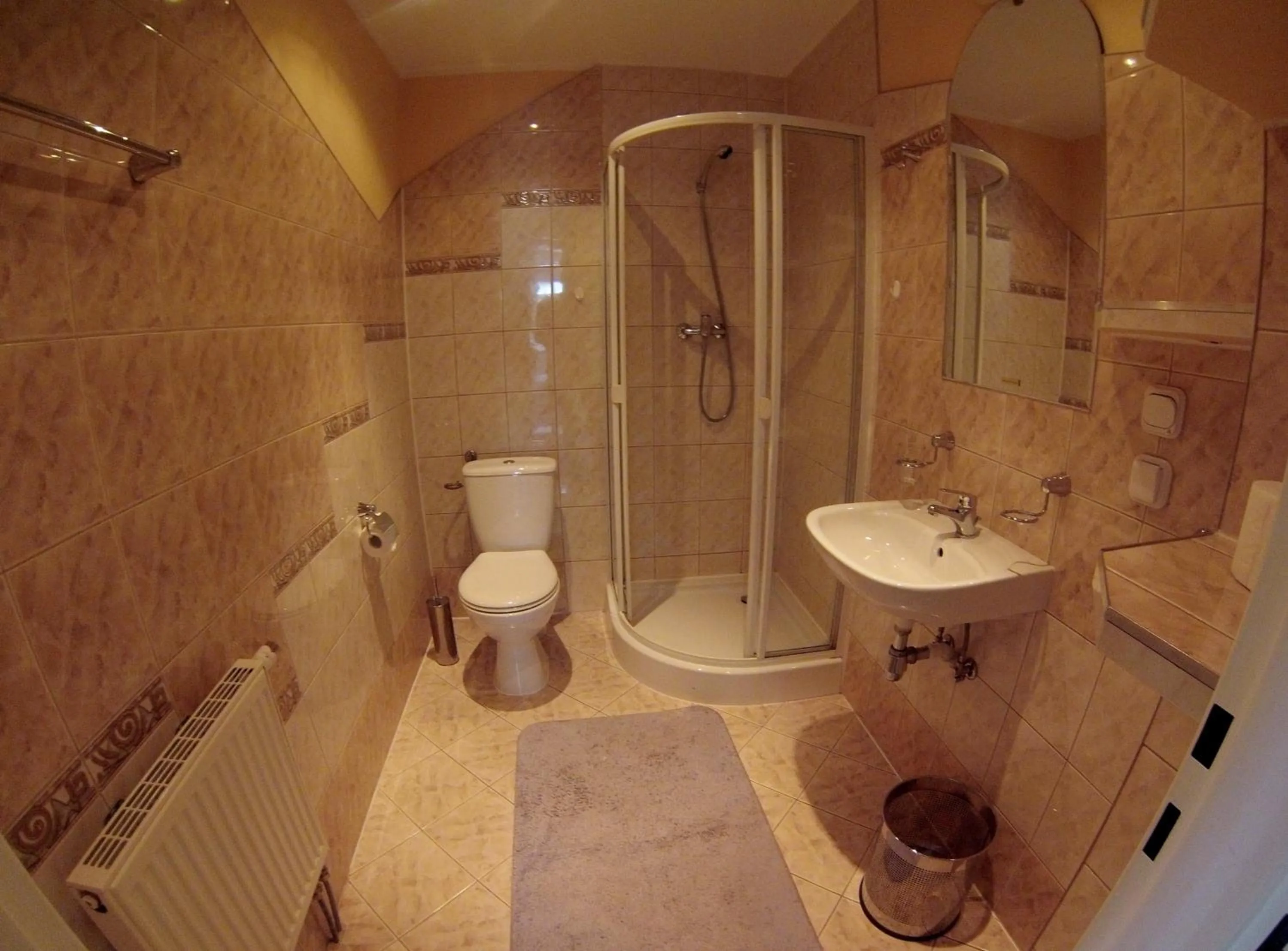 Shower in Willa Pod Wieżami