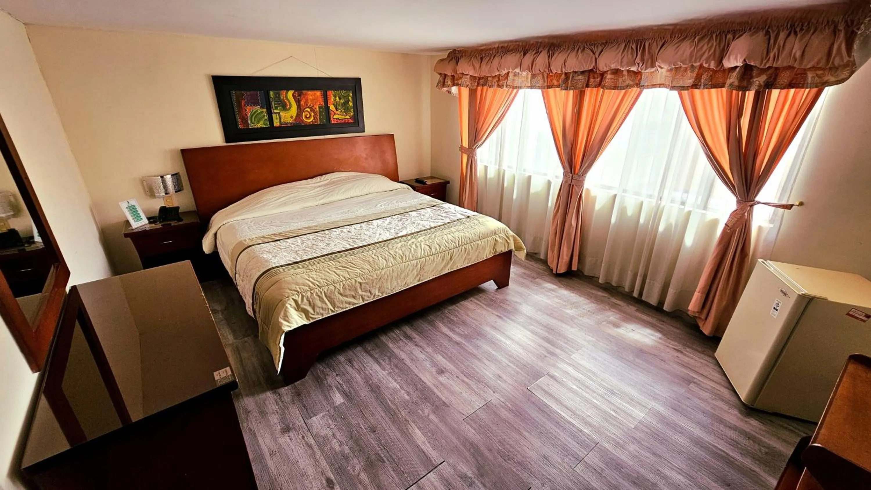 Bed in Hotel Santa Isabel 2