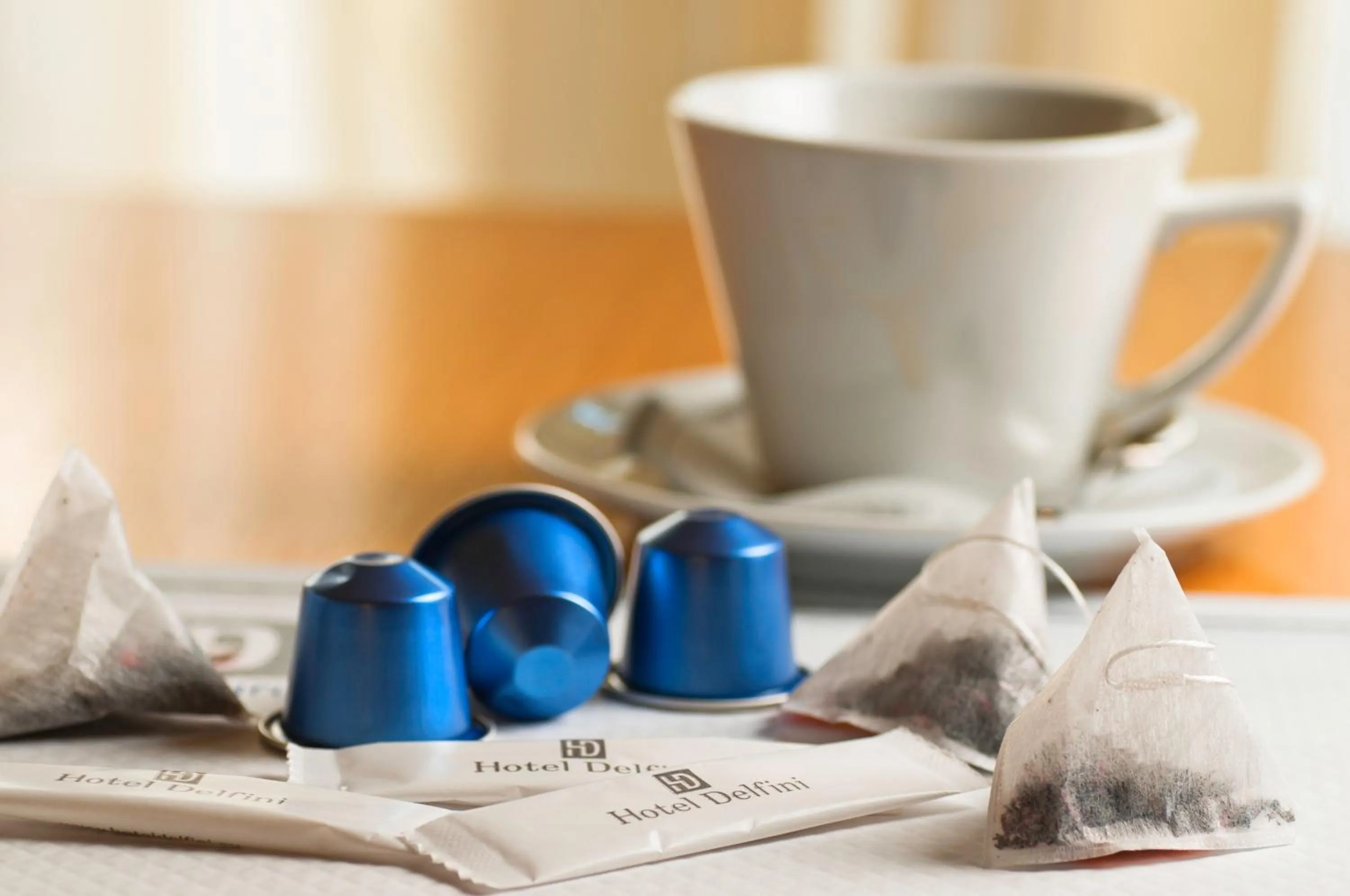 Food and drinks in Hotel Delfini