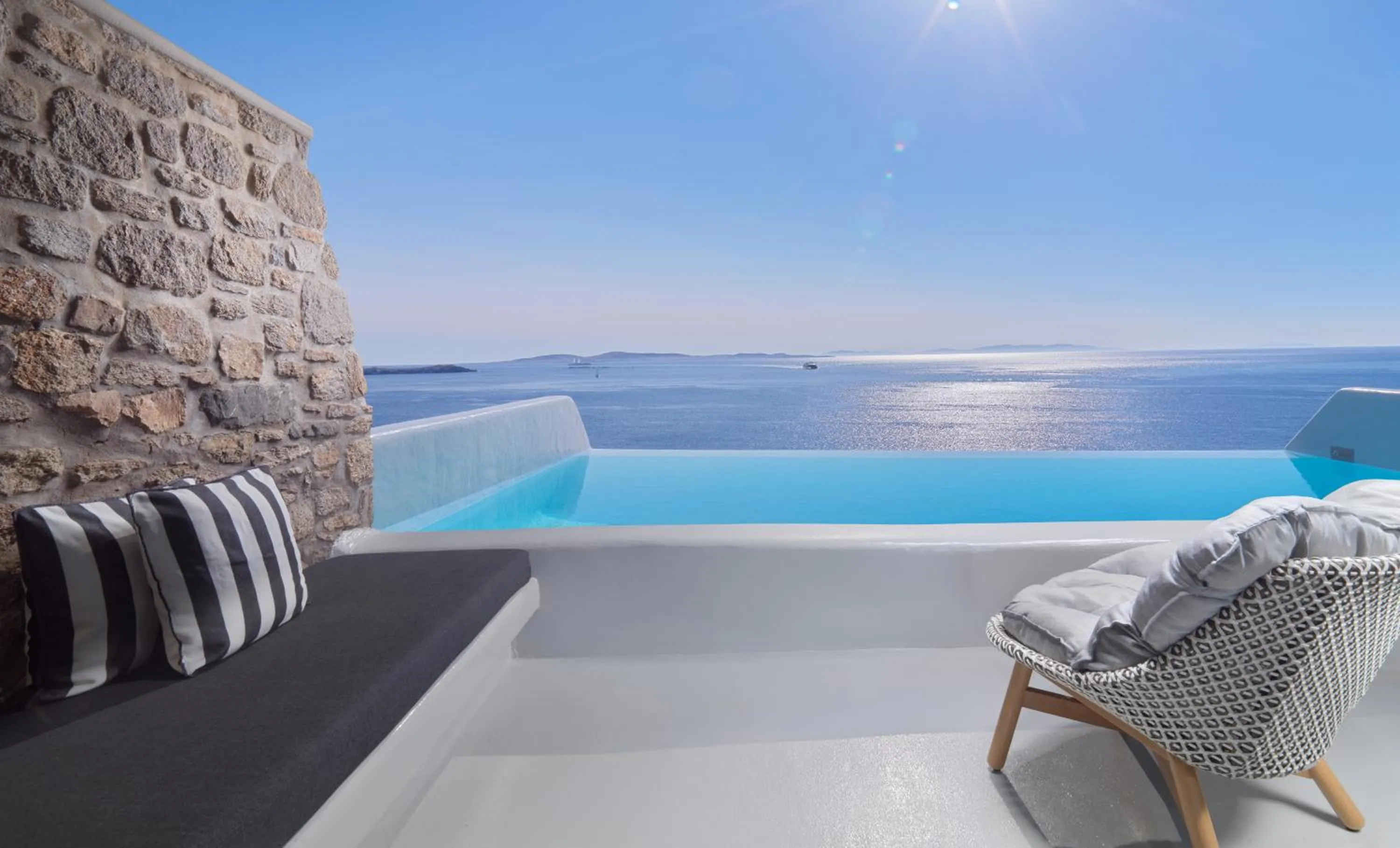 Day in Cavo Tagoo Mykonos