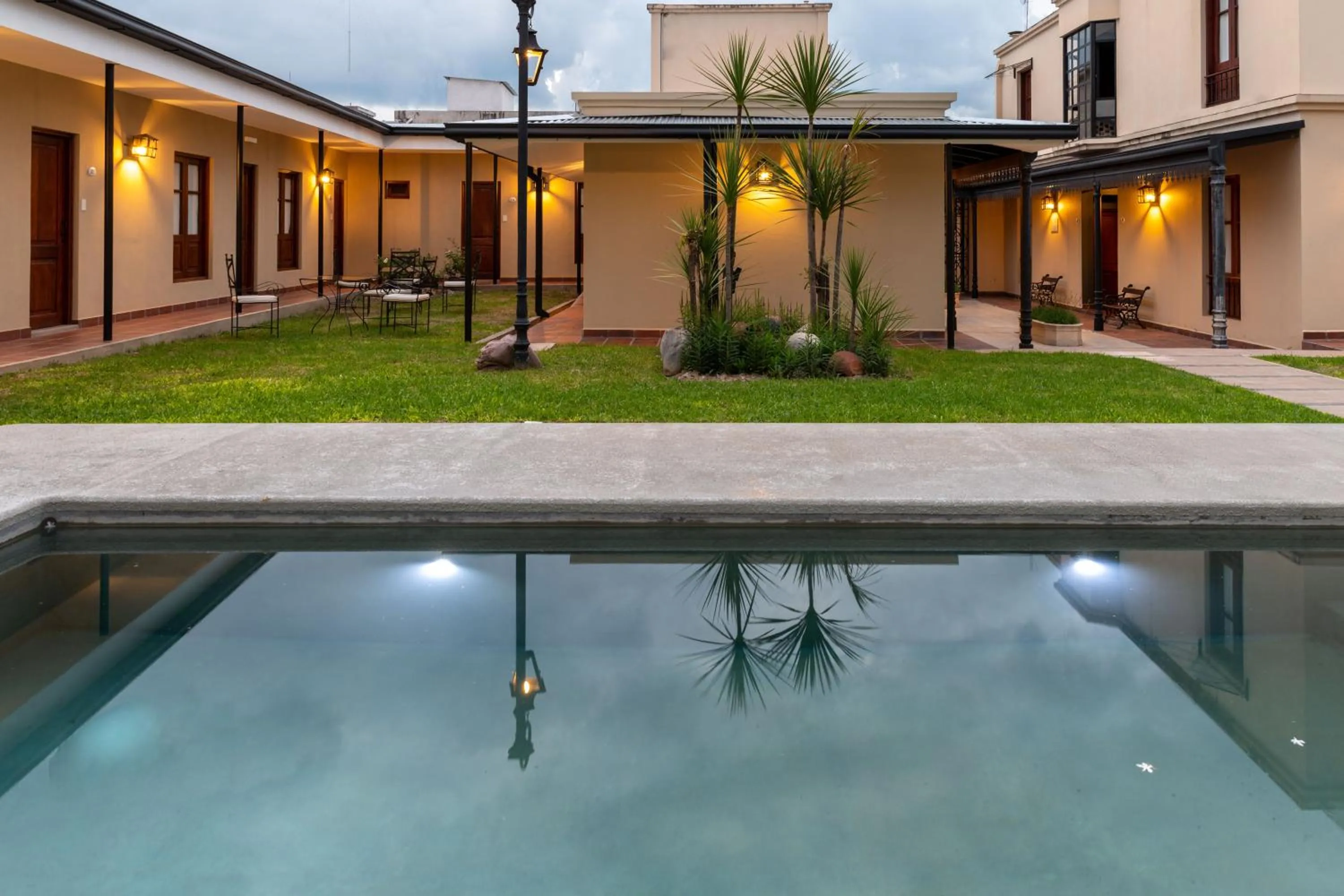 Garden in El Arribo Hotel