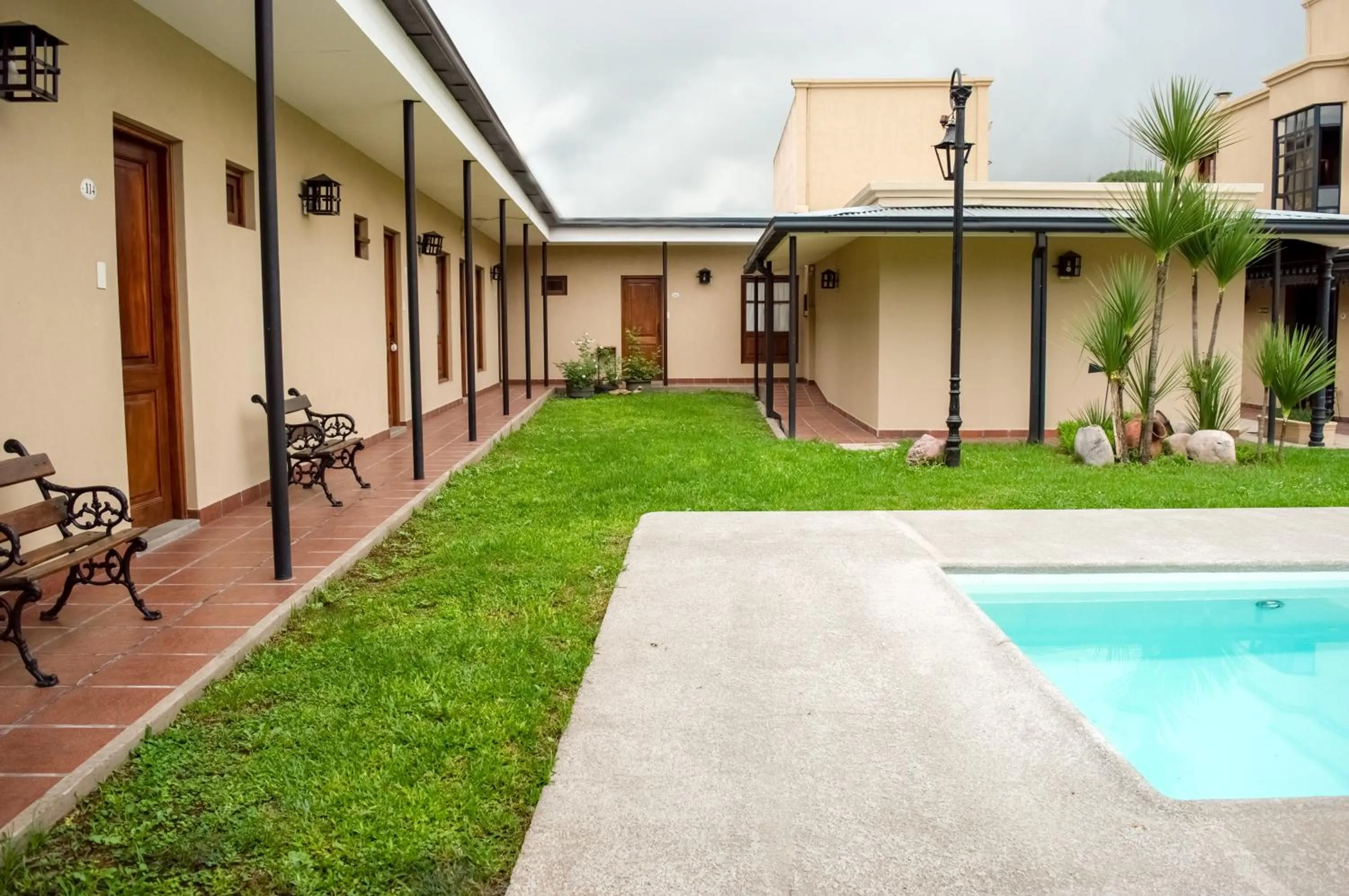 Garden in El Arribo Hotel