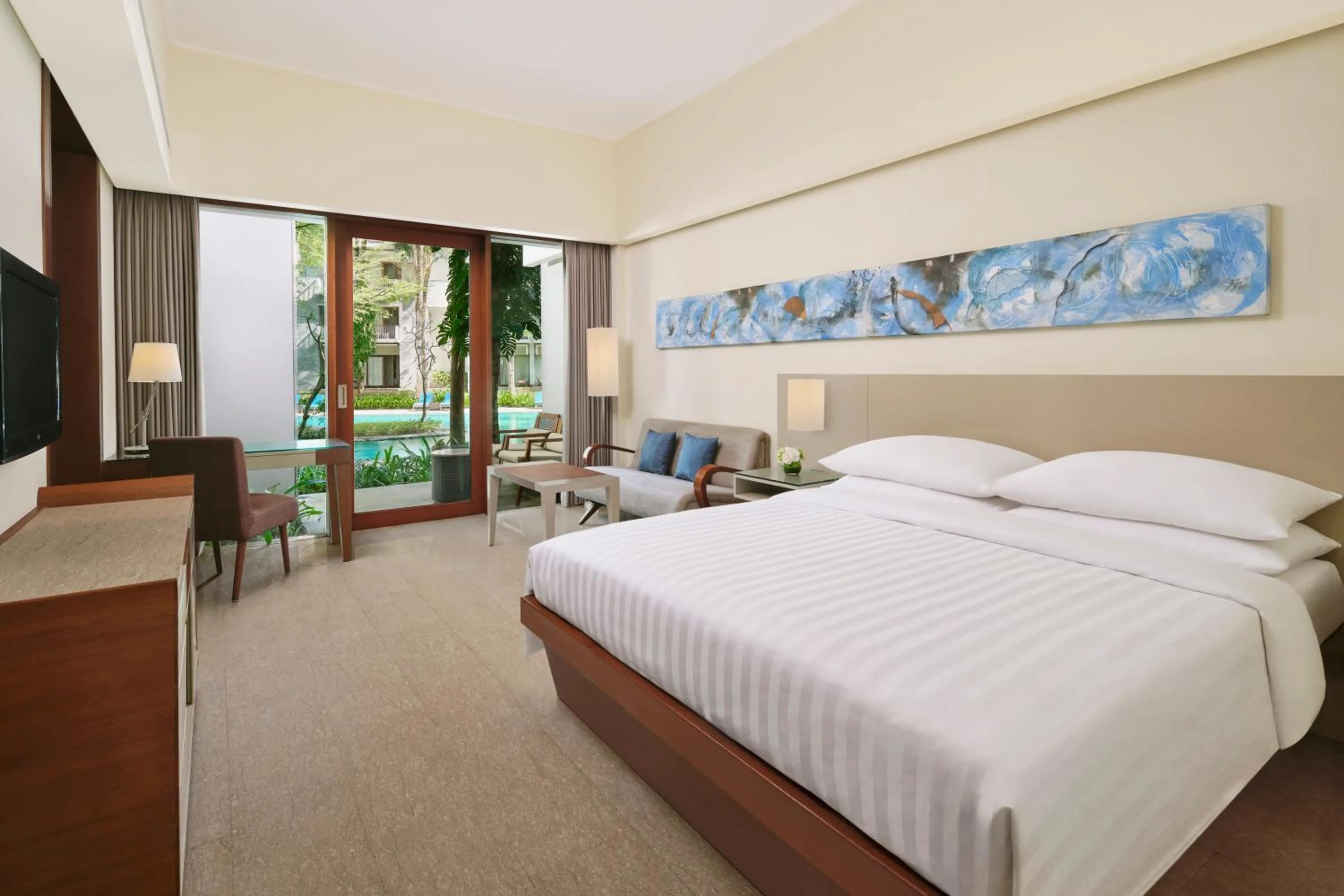 Bedroom, Bed in Courtyard by Marriott Bali Nusa Dua Resort