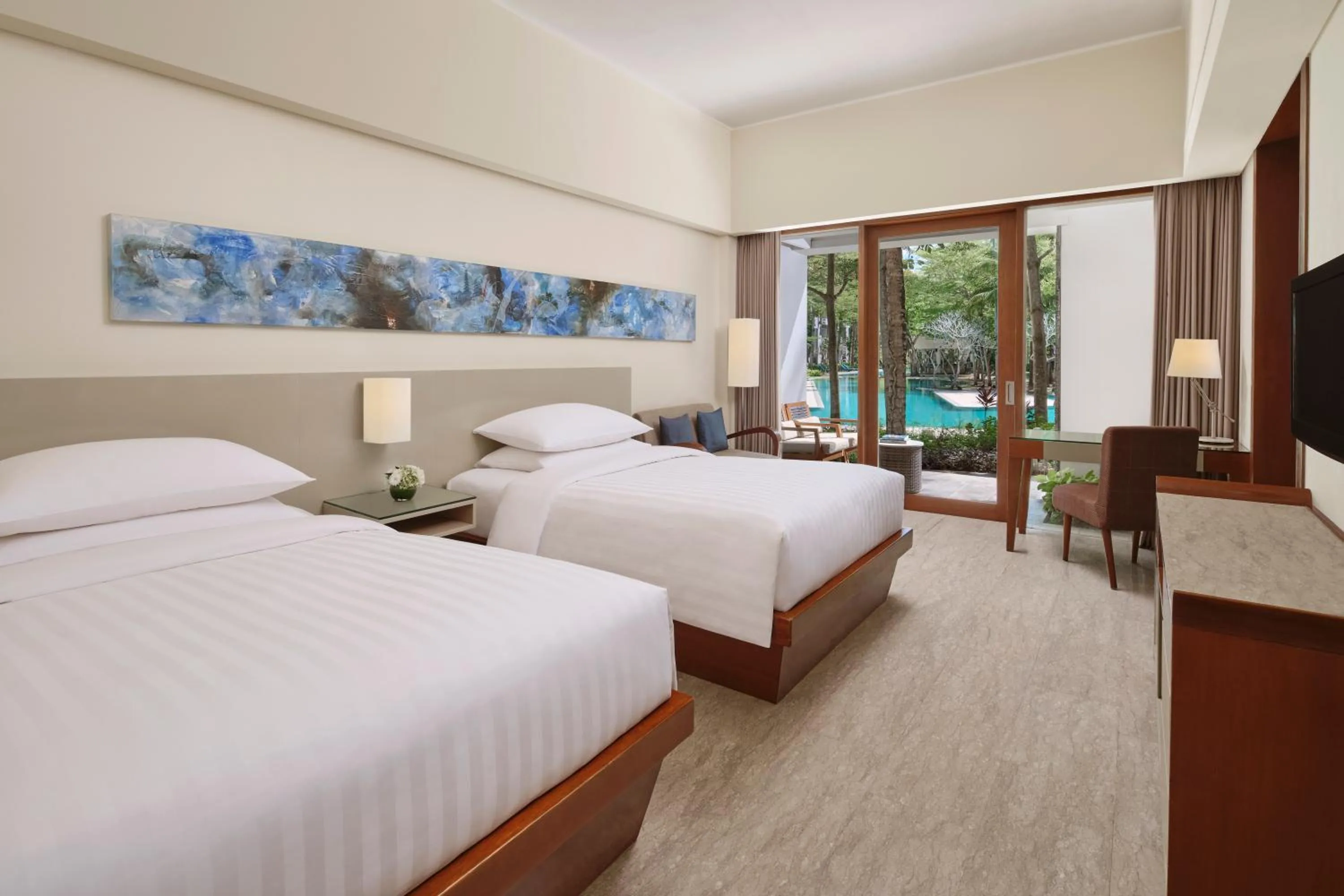 Bedroom, Bed in Courtyard by Marriott Bali Nusa Dua Resort