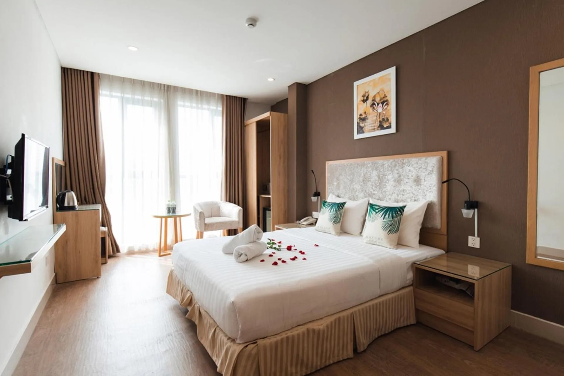 Photo of the whole room, Bed in My Villa Hotel - Airport