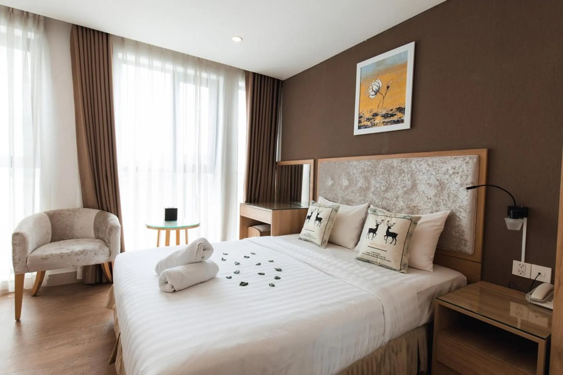 Bed in My Villa Hotel - Airport