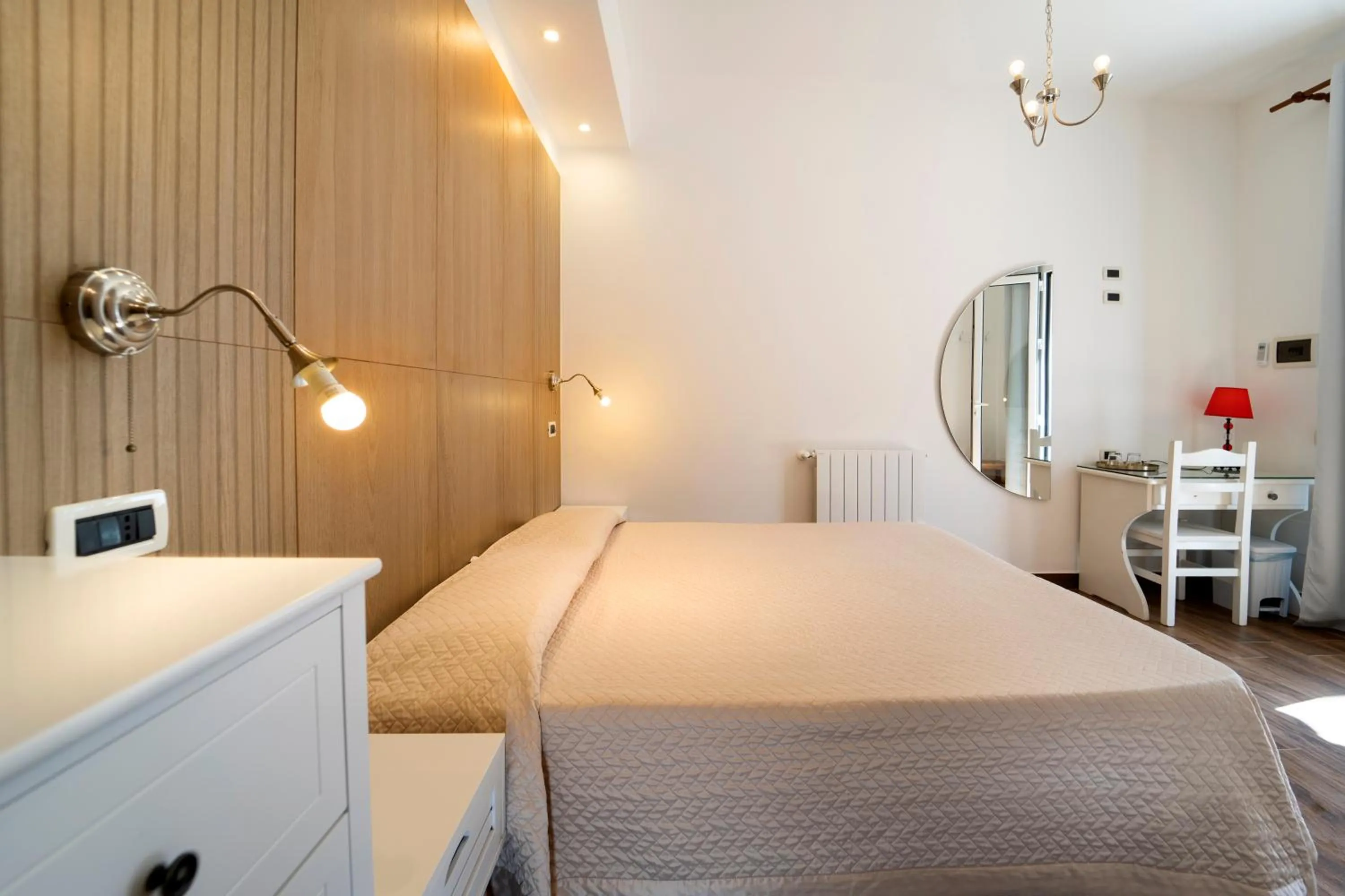 Bed in Hotel Antica Cascina Del Golfo