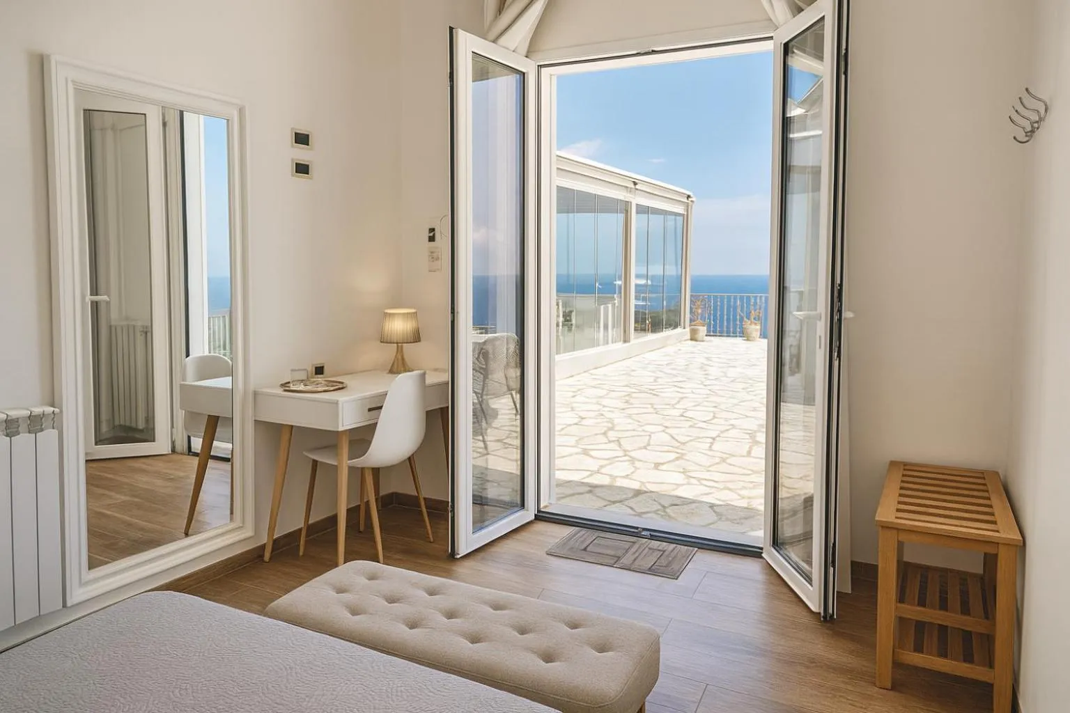 Bed in Hotel Antica Cascina Del Golfo