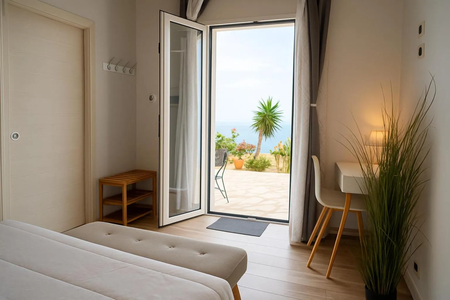 Bed in Hotel Antica Cascina Del Golfo