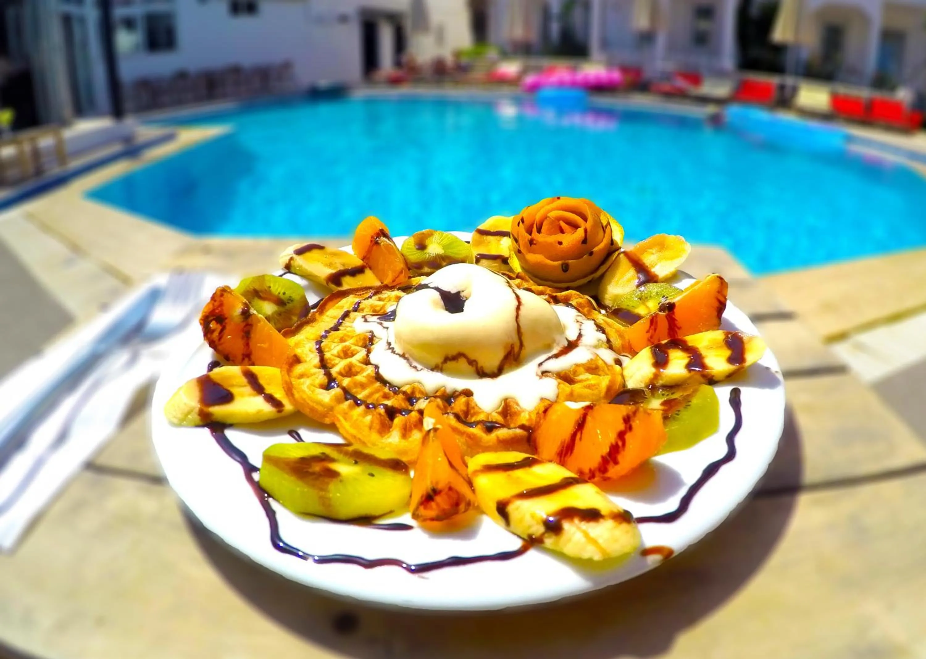 Food close-up in The Hello Hotel