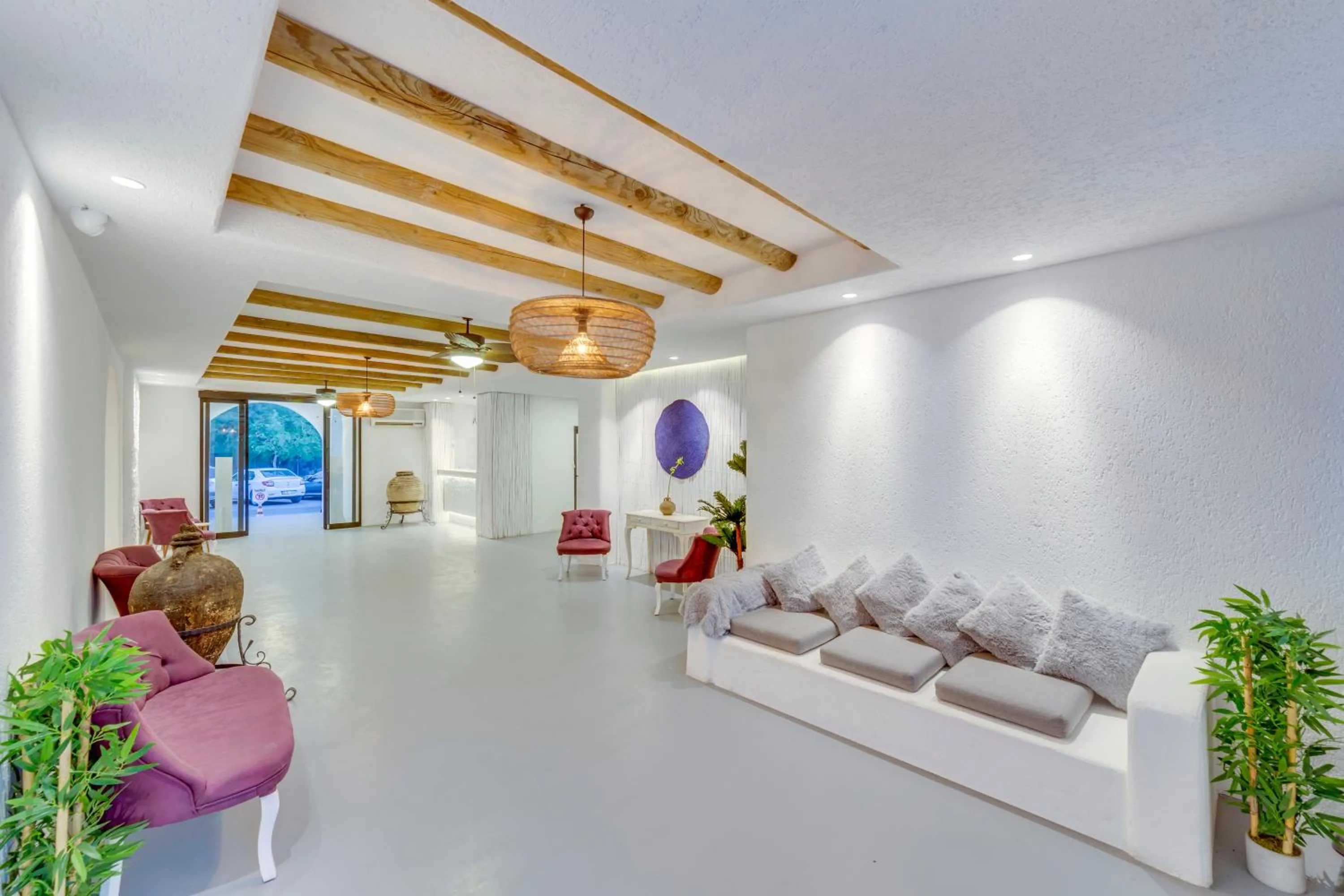 Lobby or reception in The Hello Hotel