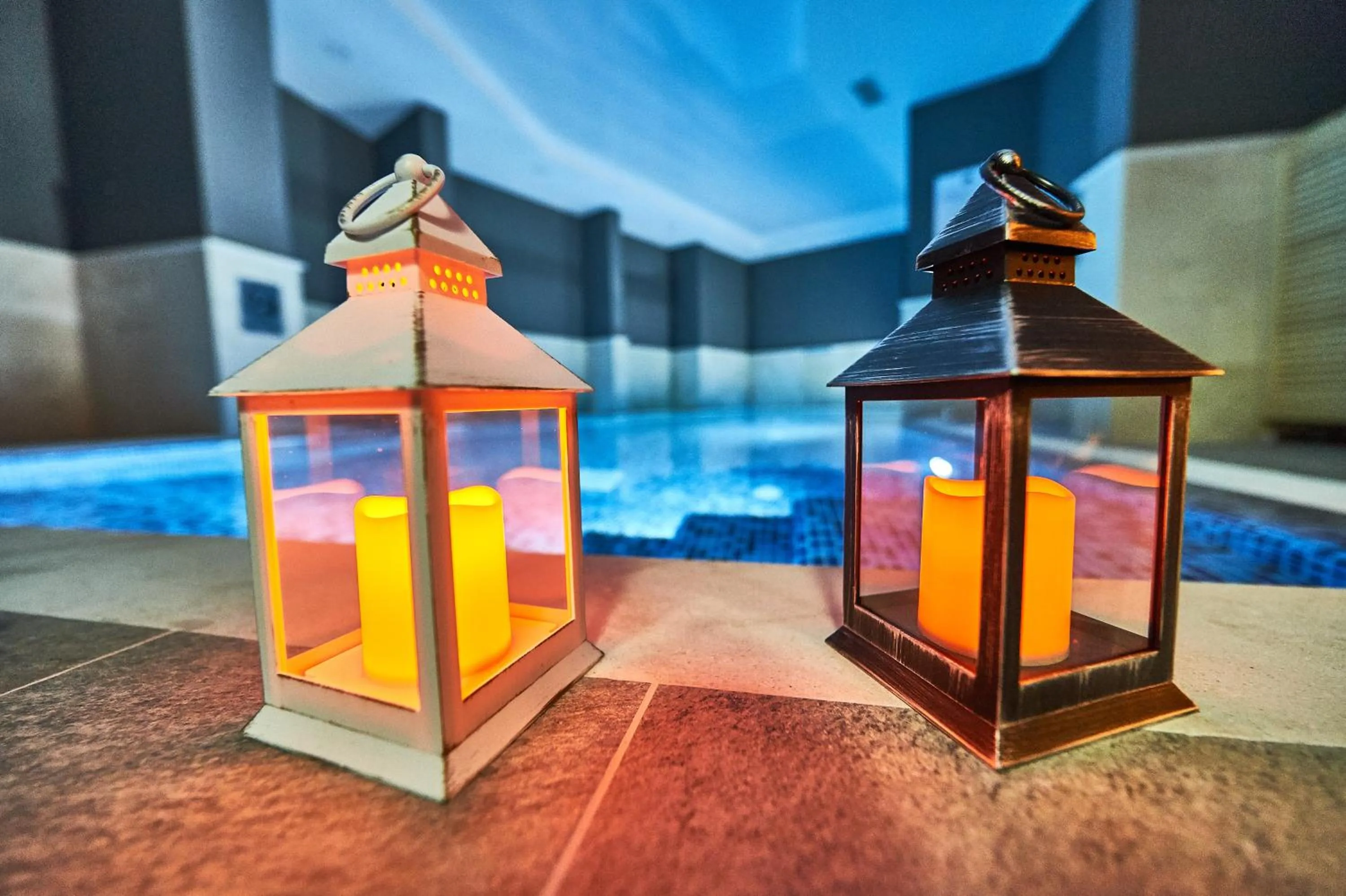 Swimming pool in Perla Residence Hotel & SPA