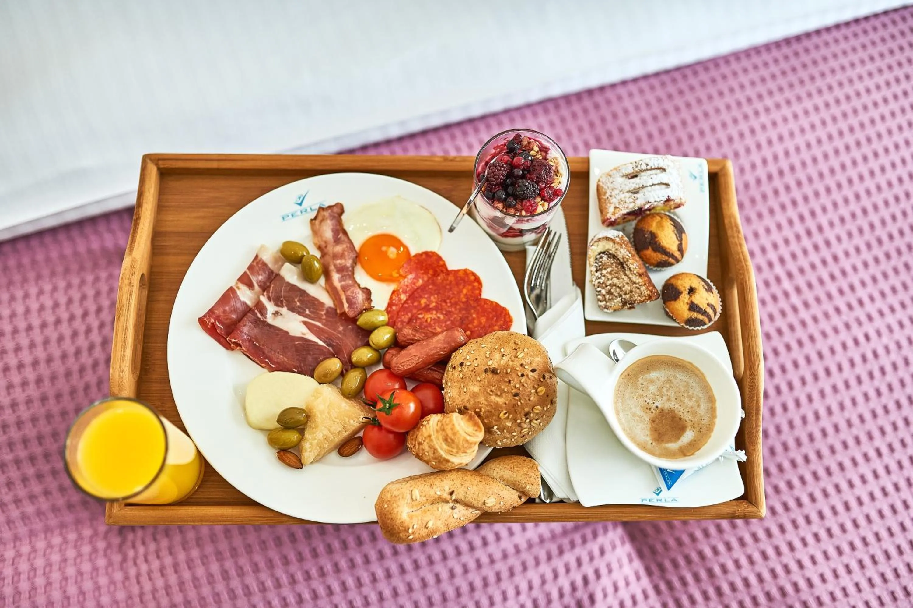Breakfast in Perla Residence Hotel & SPA