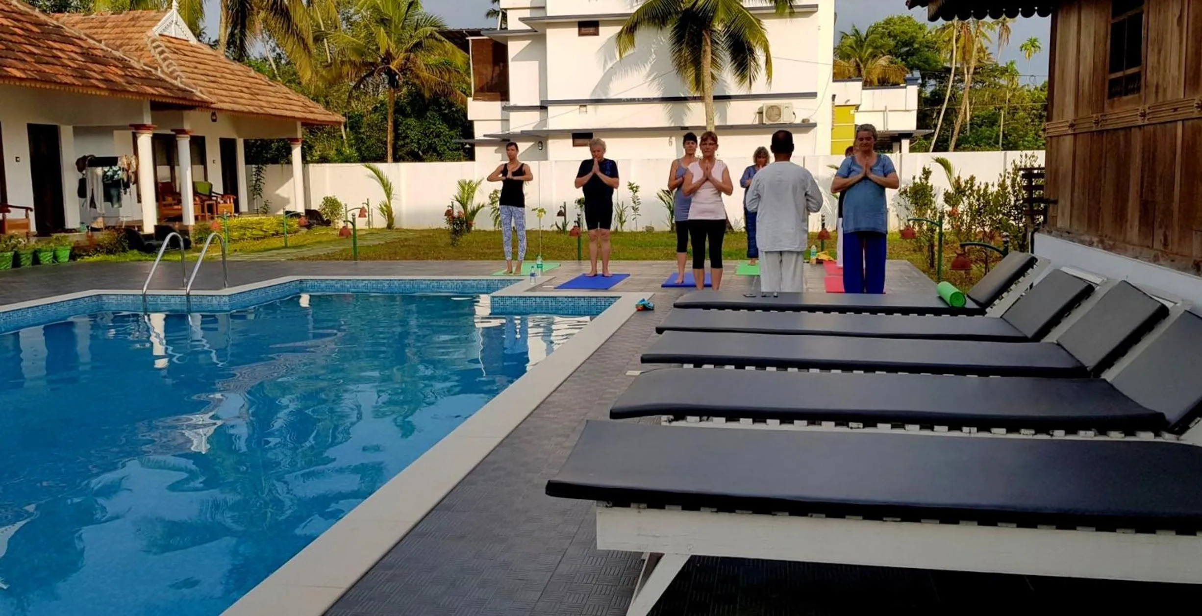 Property building in Marari Green Villas