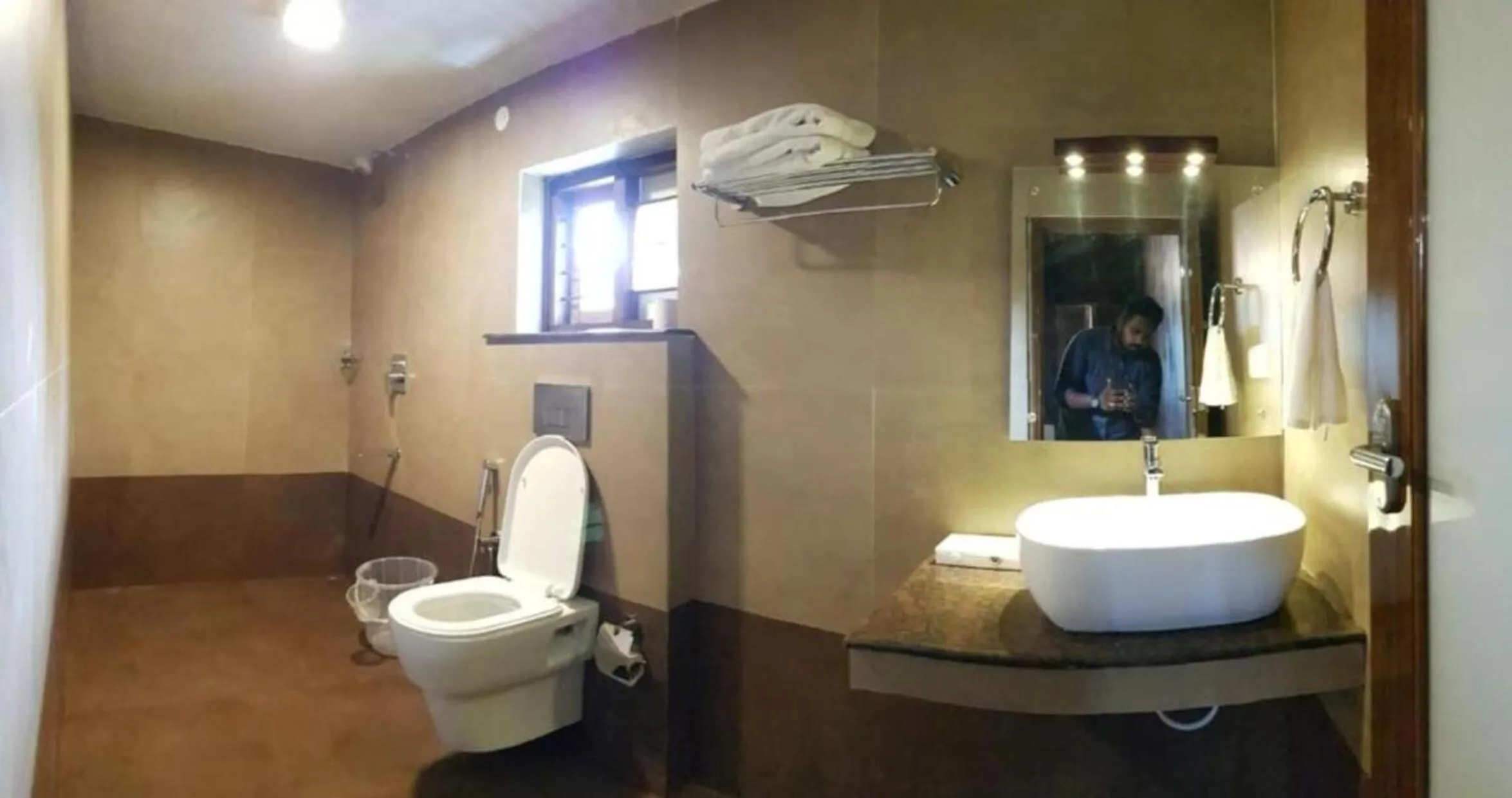 Toilet in Marari Green Villas