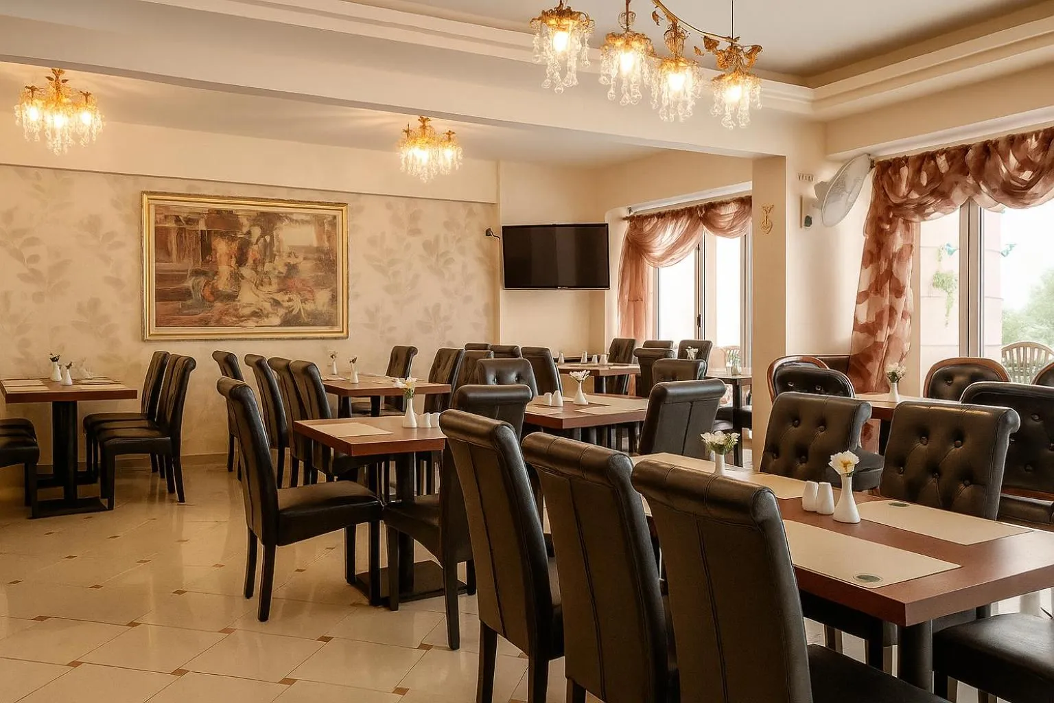 Restaurant/places to eat in Hotel Vizantio