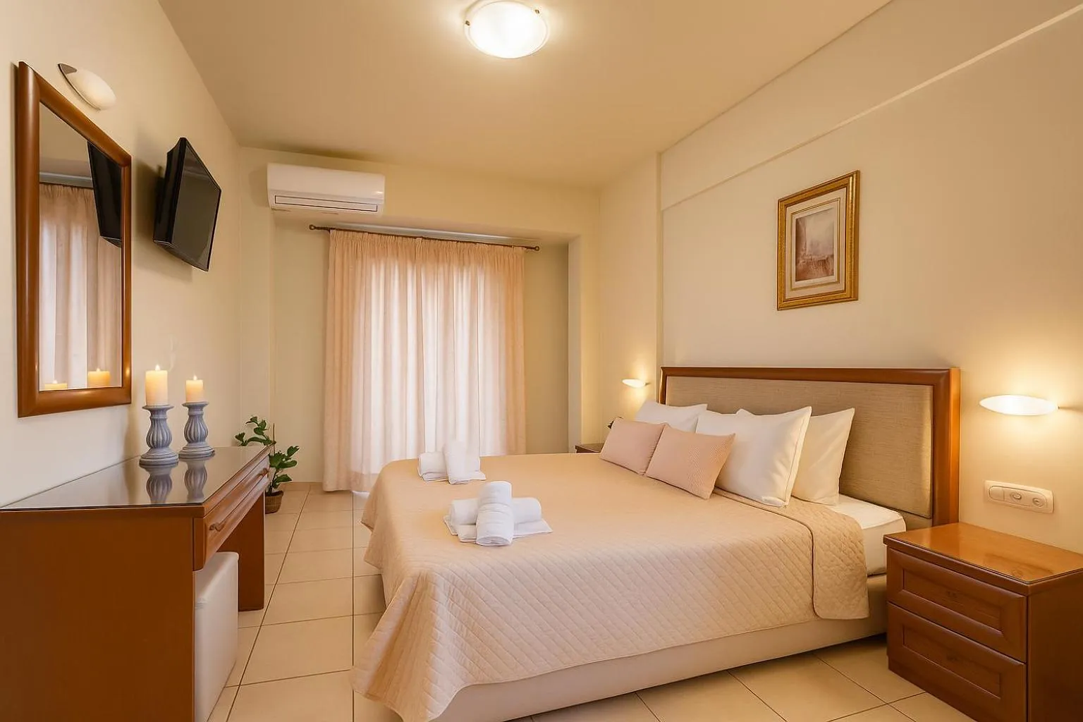 Photo of the whole room, Bed in Hotel Vizantio