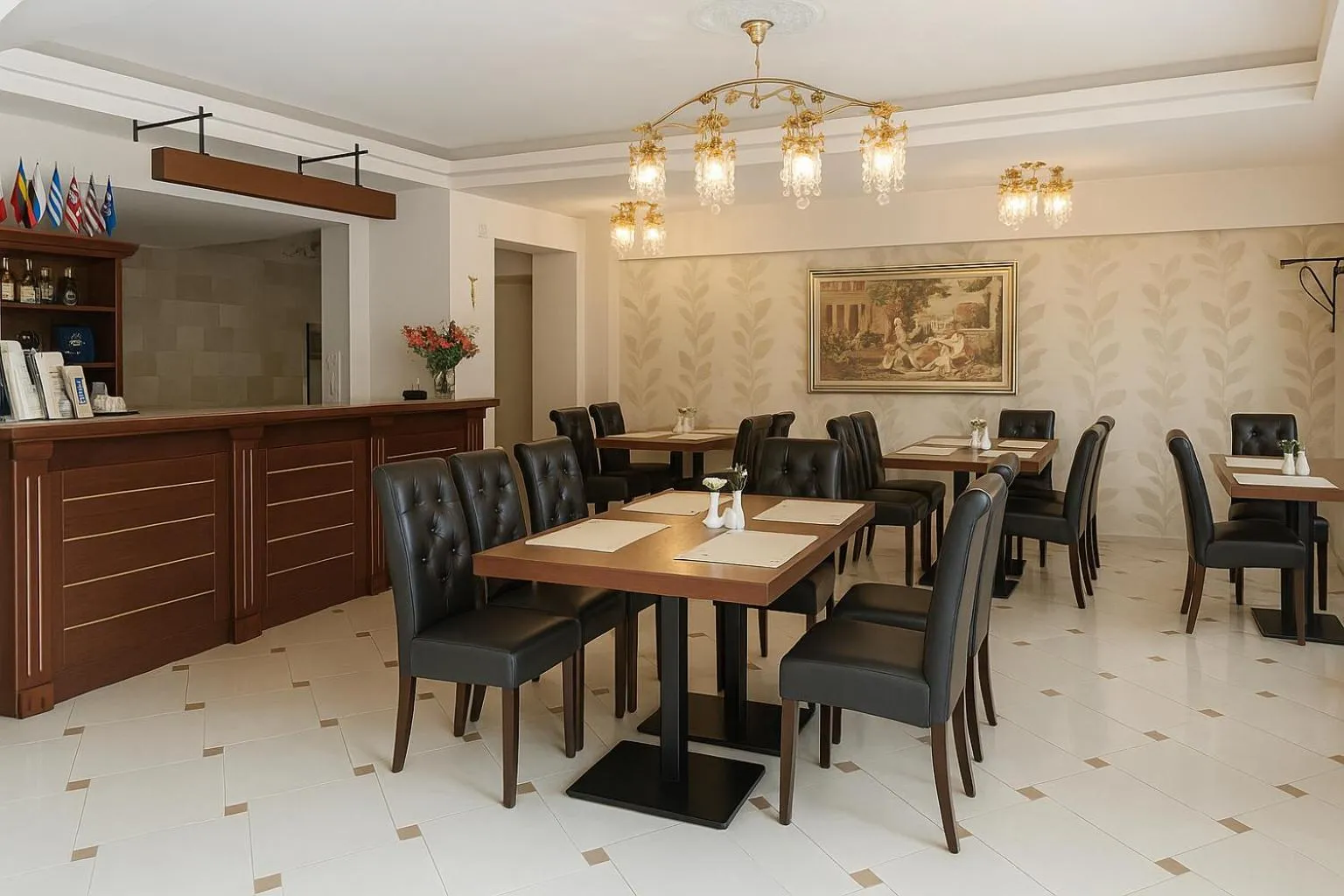 Restaurant/places to eat in Hotel Vizantio