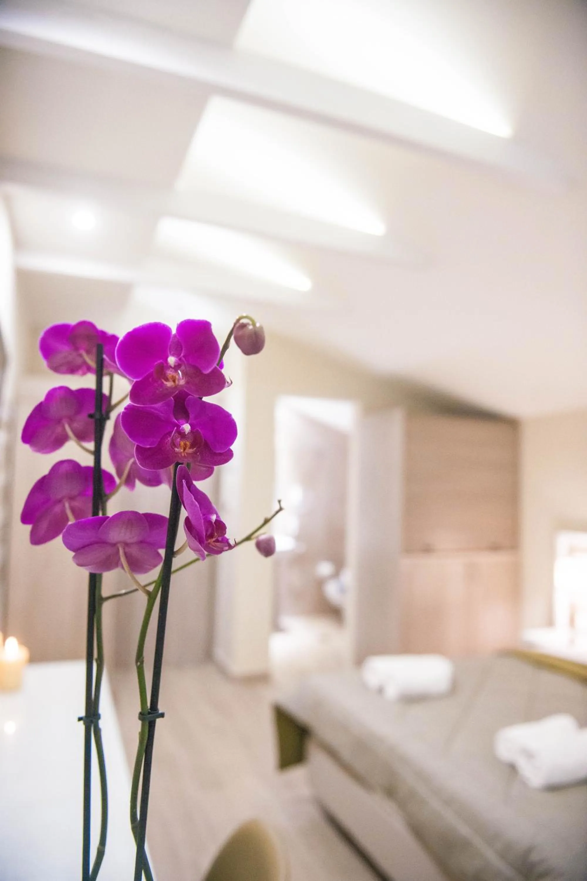 Decorative detail, Bed in Hotel Vizantio