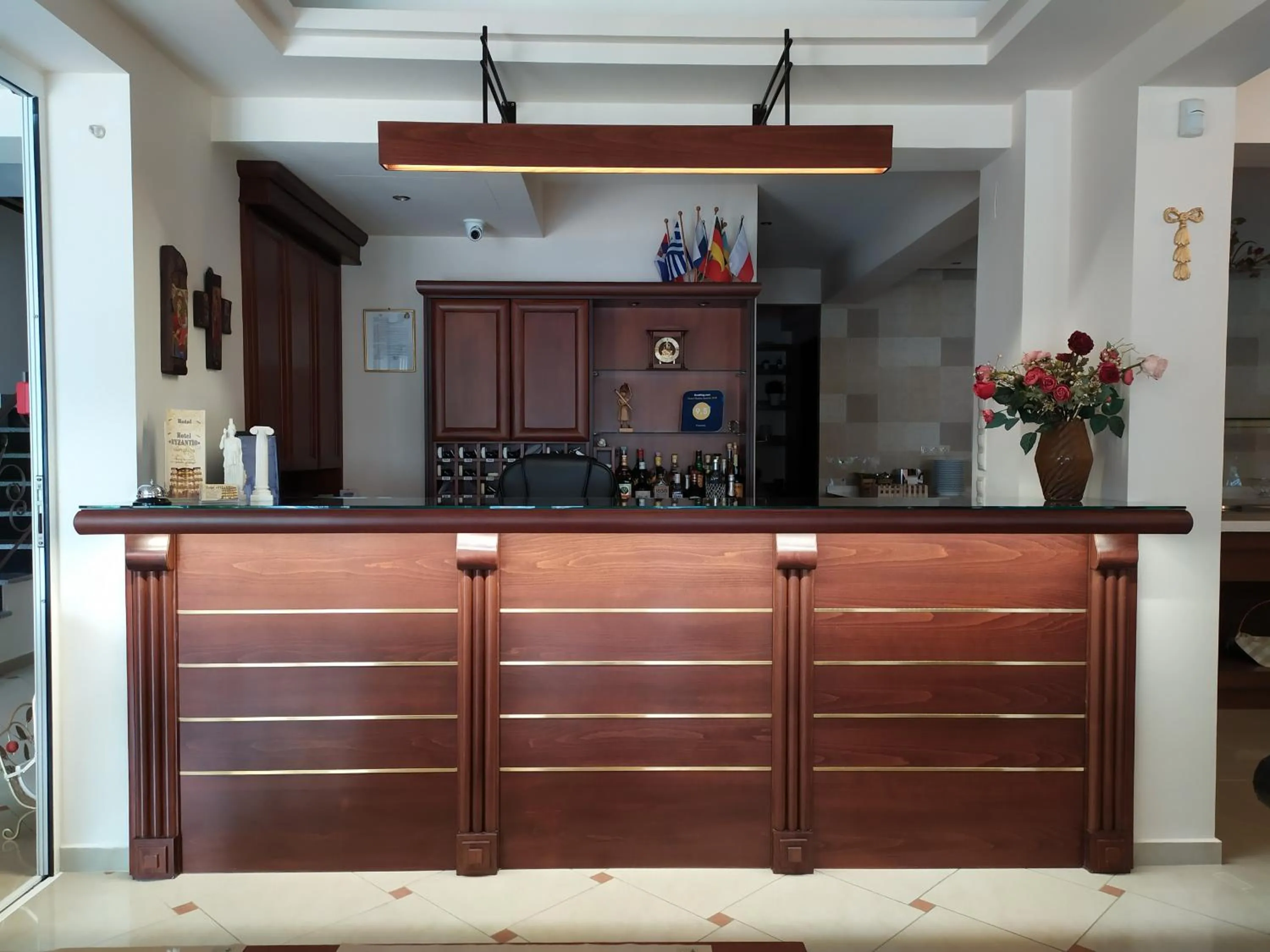 Lobby or reception in Hotel Vizantio