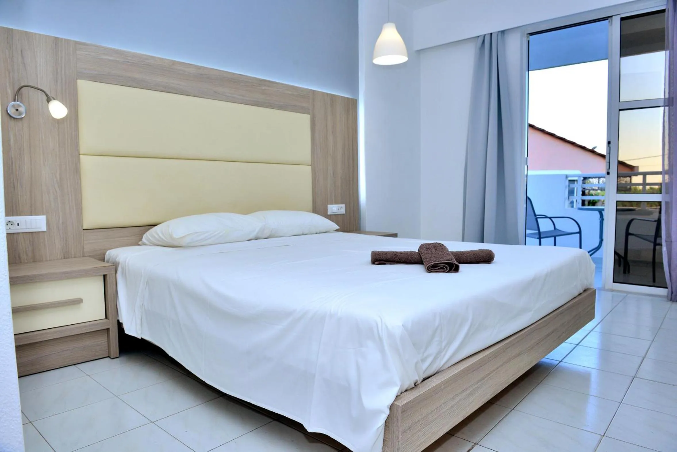 Bed in Maroula Studios