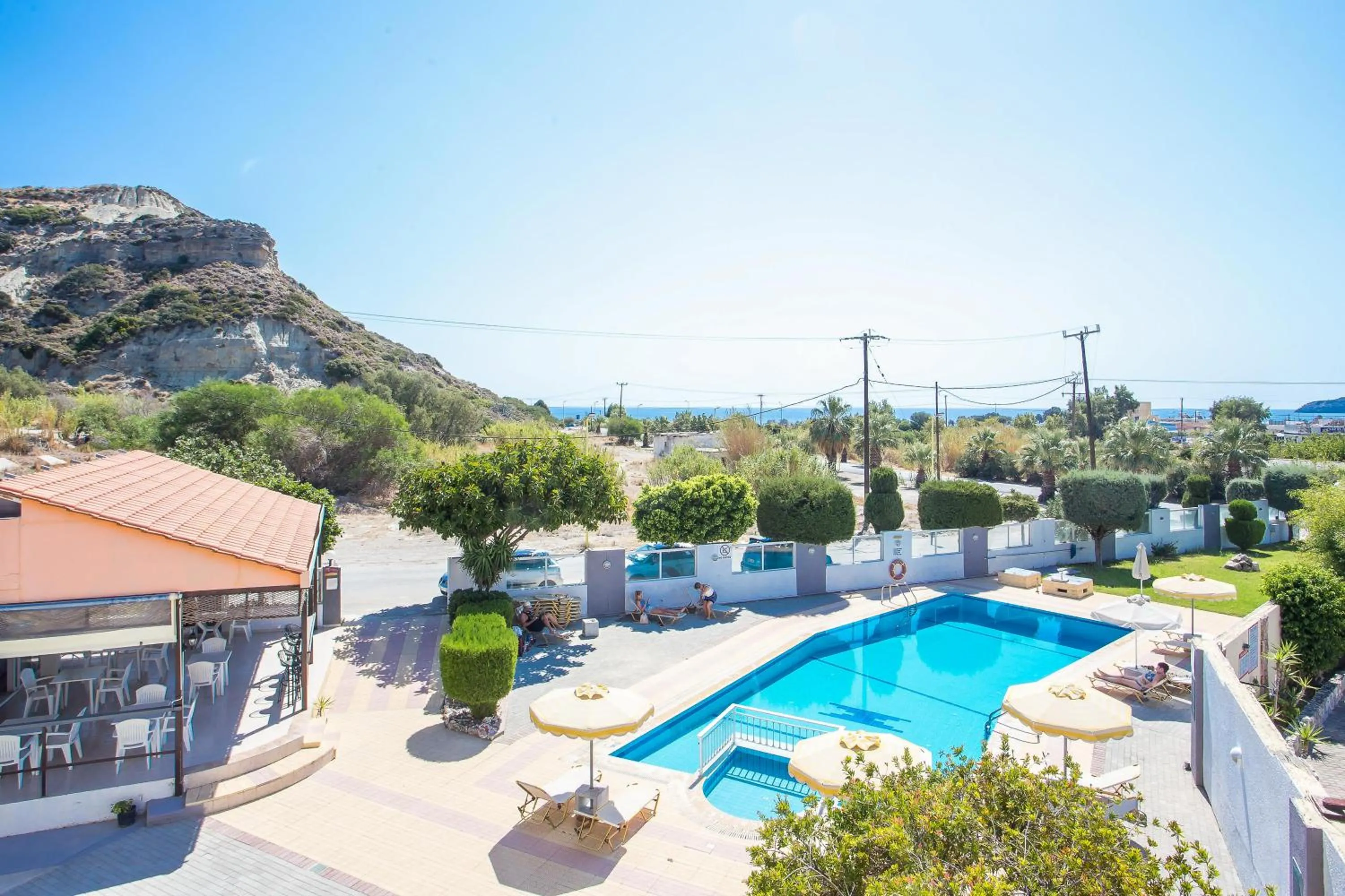 Facade/entrance in Maroula Studios