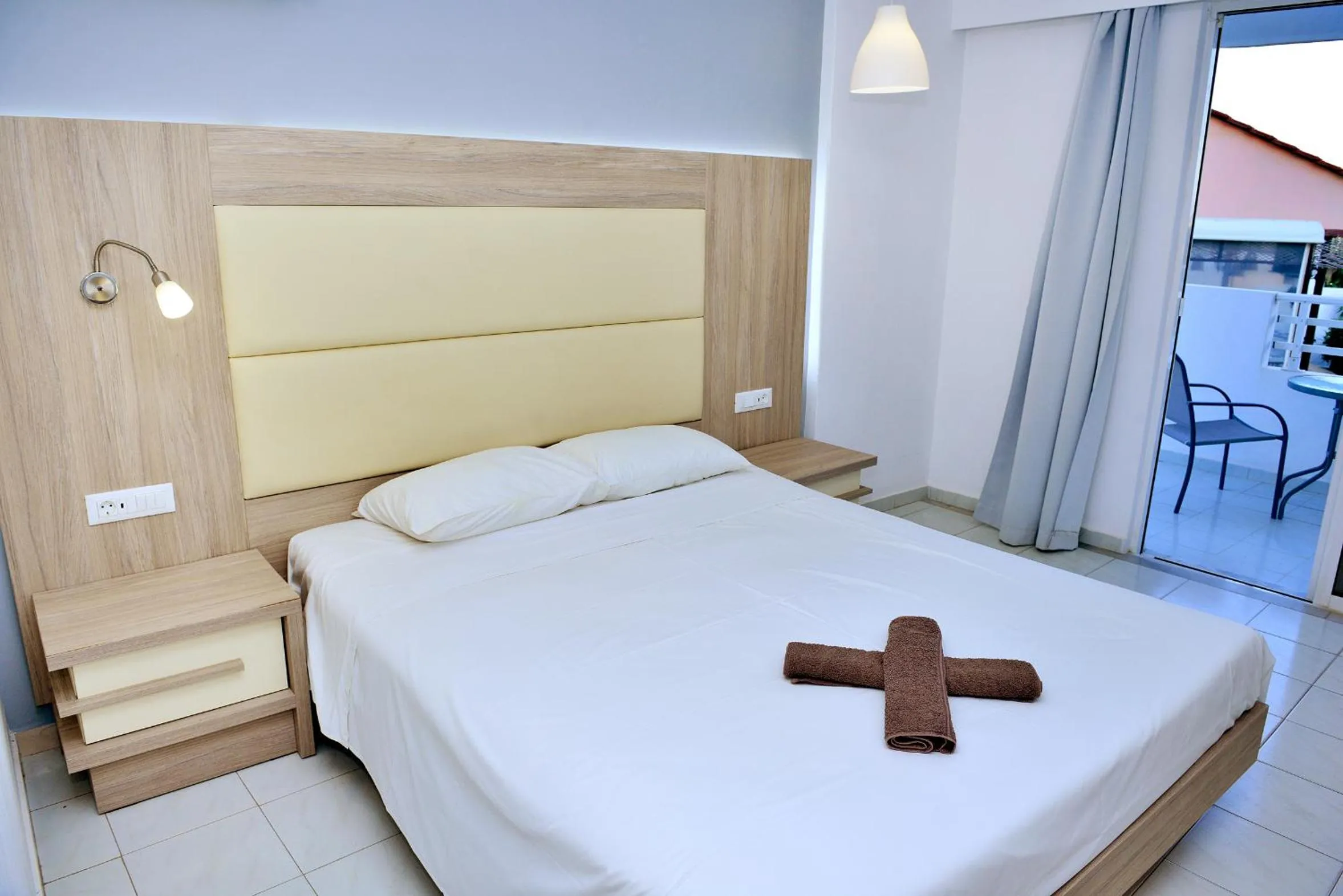 Bed in Maroula Studios