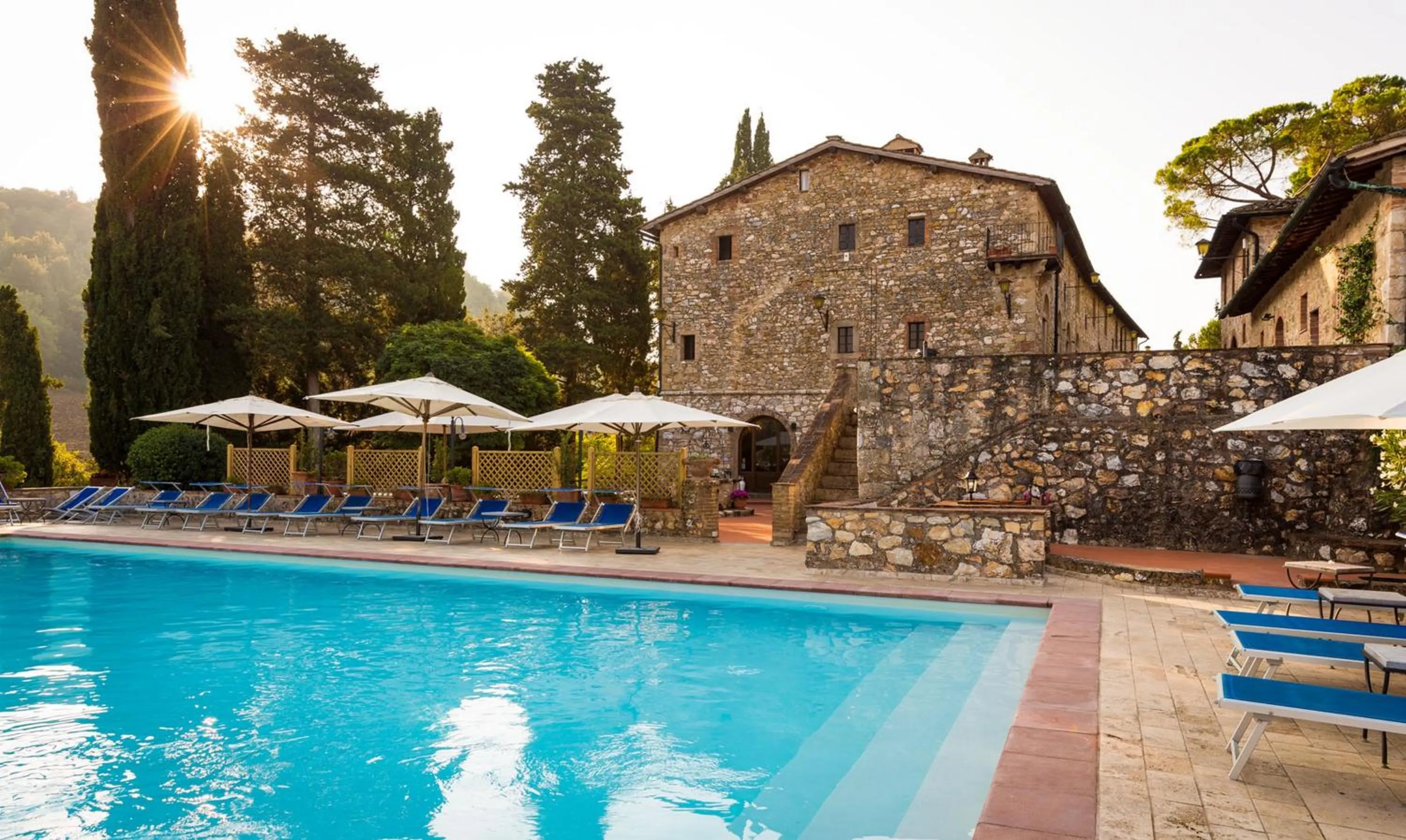 Swimming pool in Borgo Il Poggiaccio Residenza Turistico Alberghiera