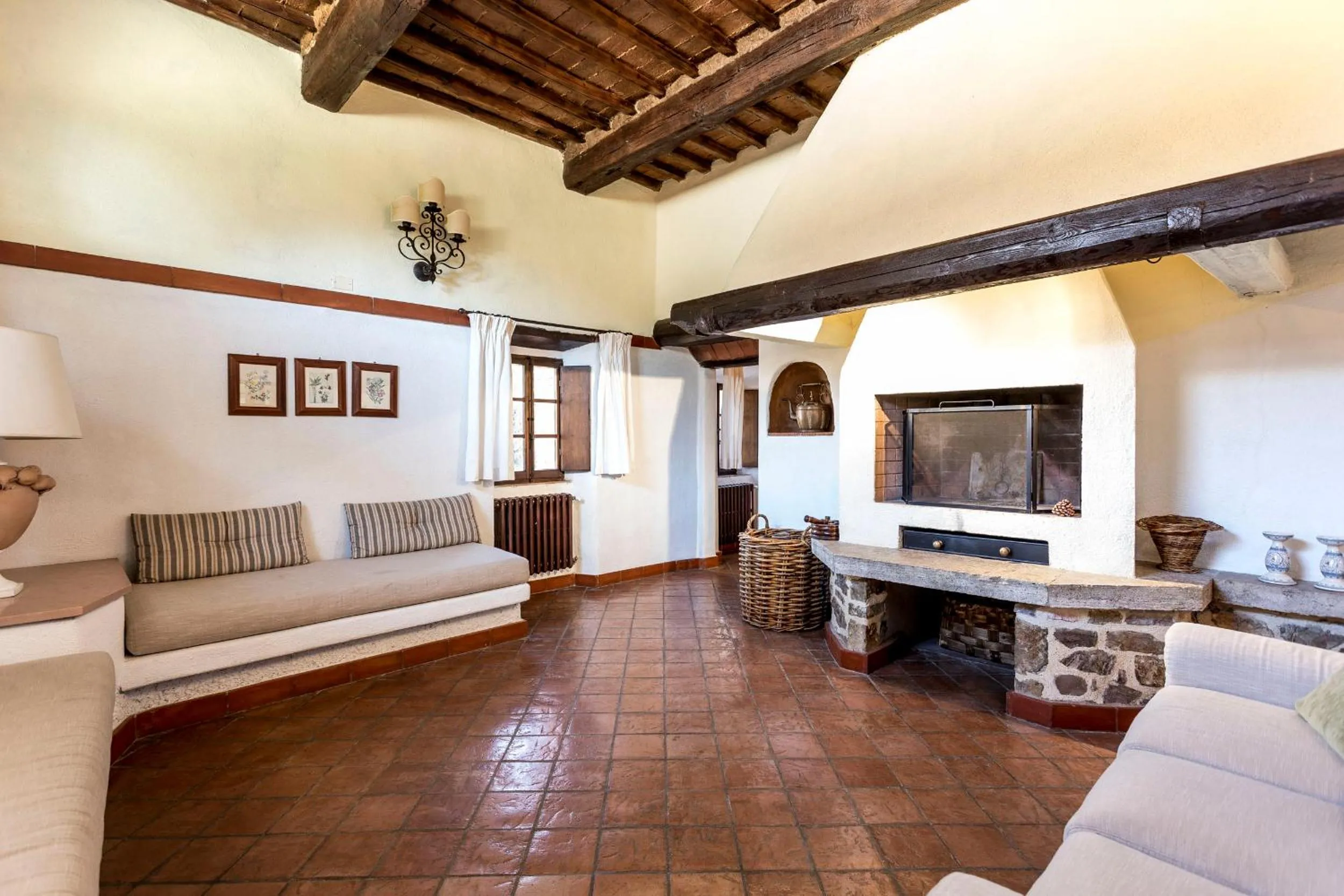 Living room in Borgo Il Poggiaccio Residenza Turistico Alberghiera