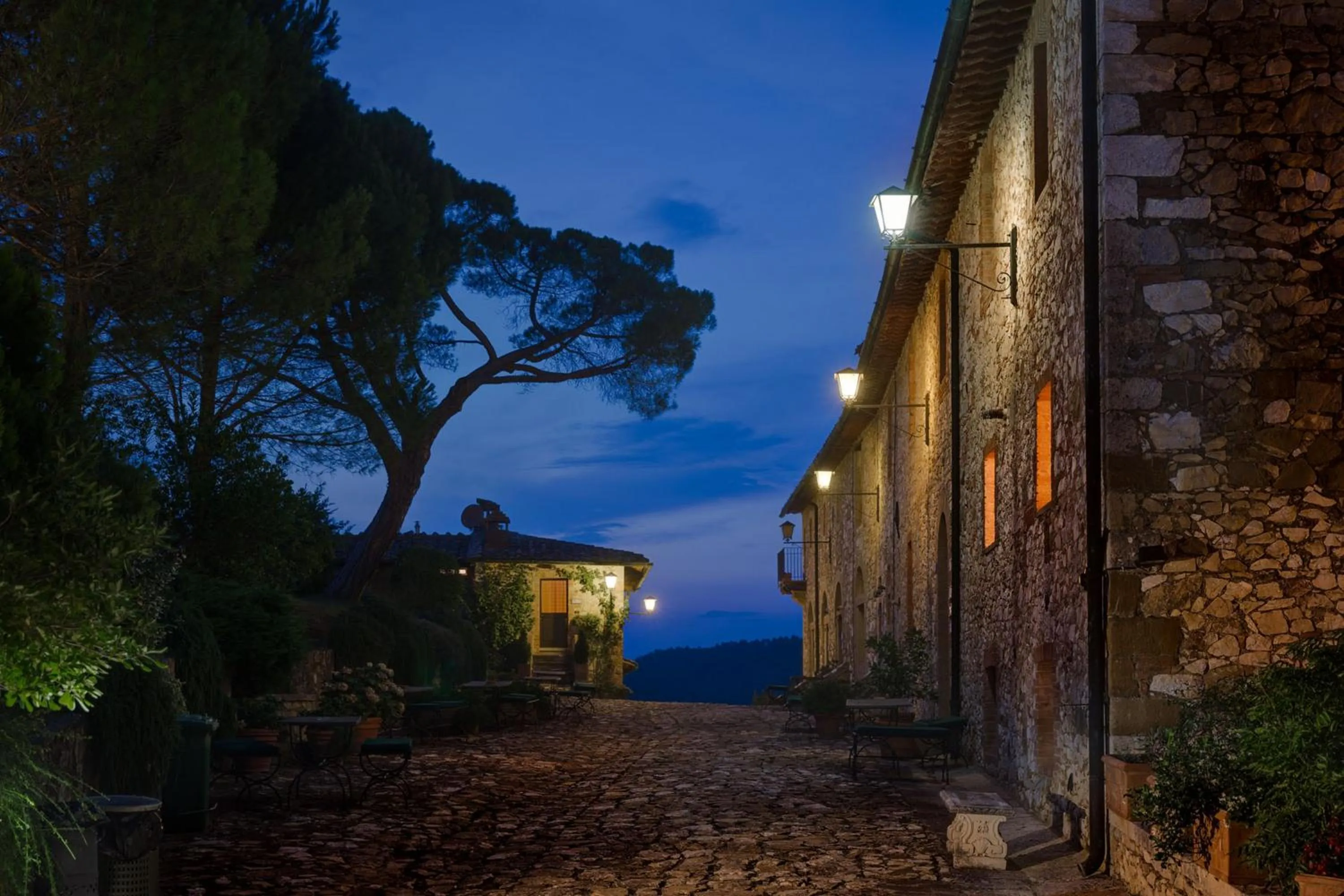 Garden view in Borgo Il Poggiaccio Residenza Turistico Alberghiera