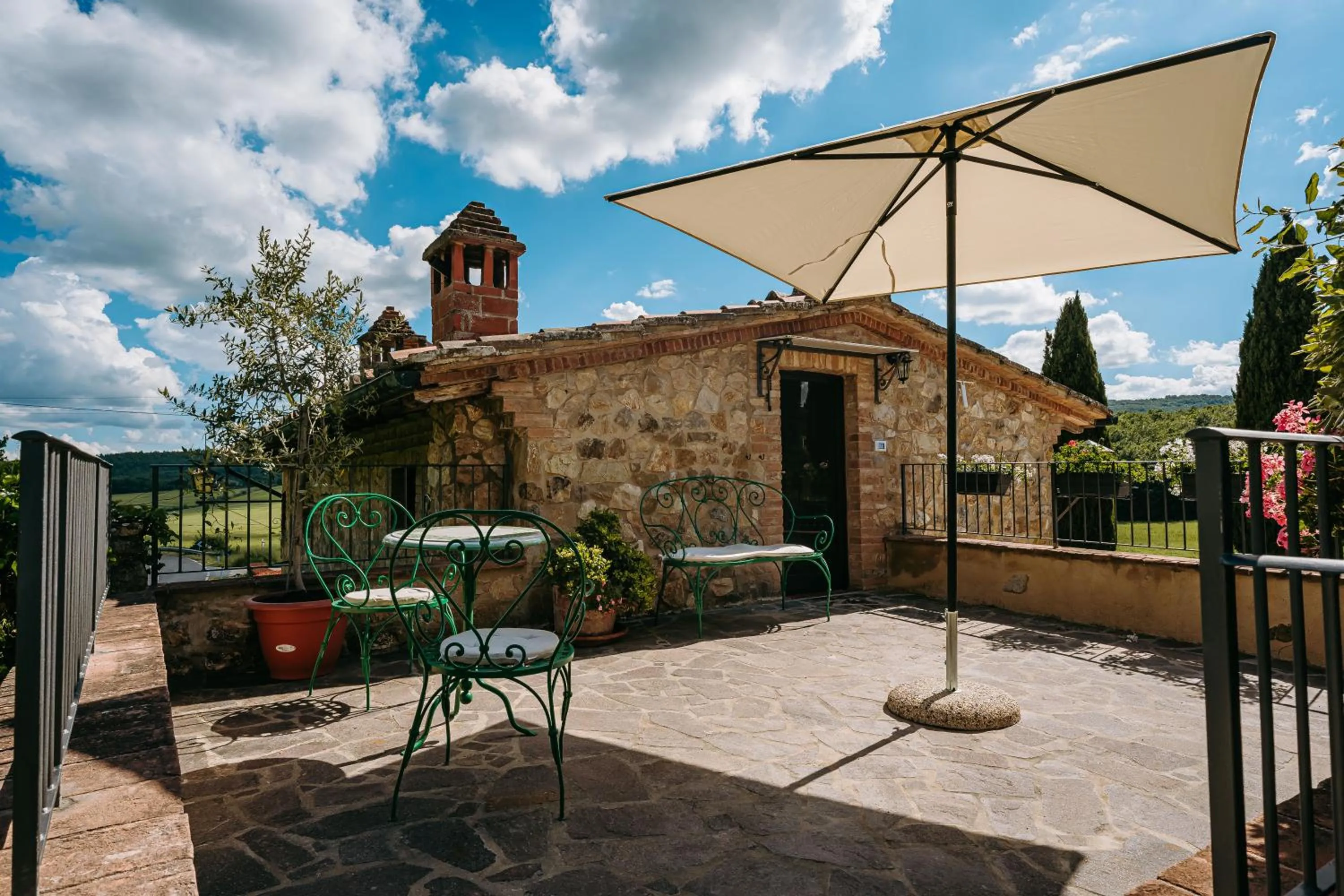 Balcony/Terrace in Borgo Il Poggiaccio Residenza Turistico Alberghiera