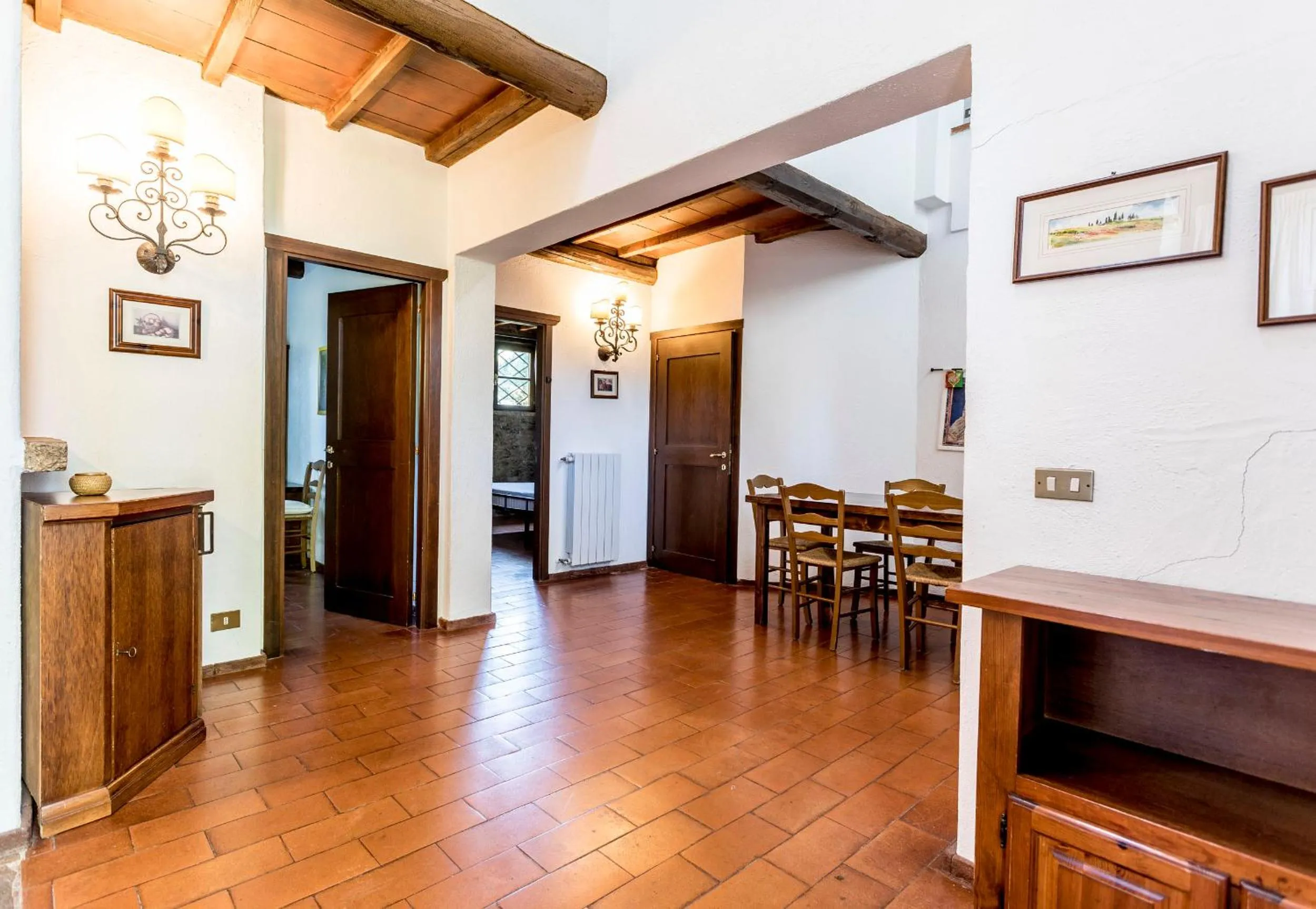 Dining area in Borgo Il Poggiaccio Residenza Turistico Alberghiera