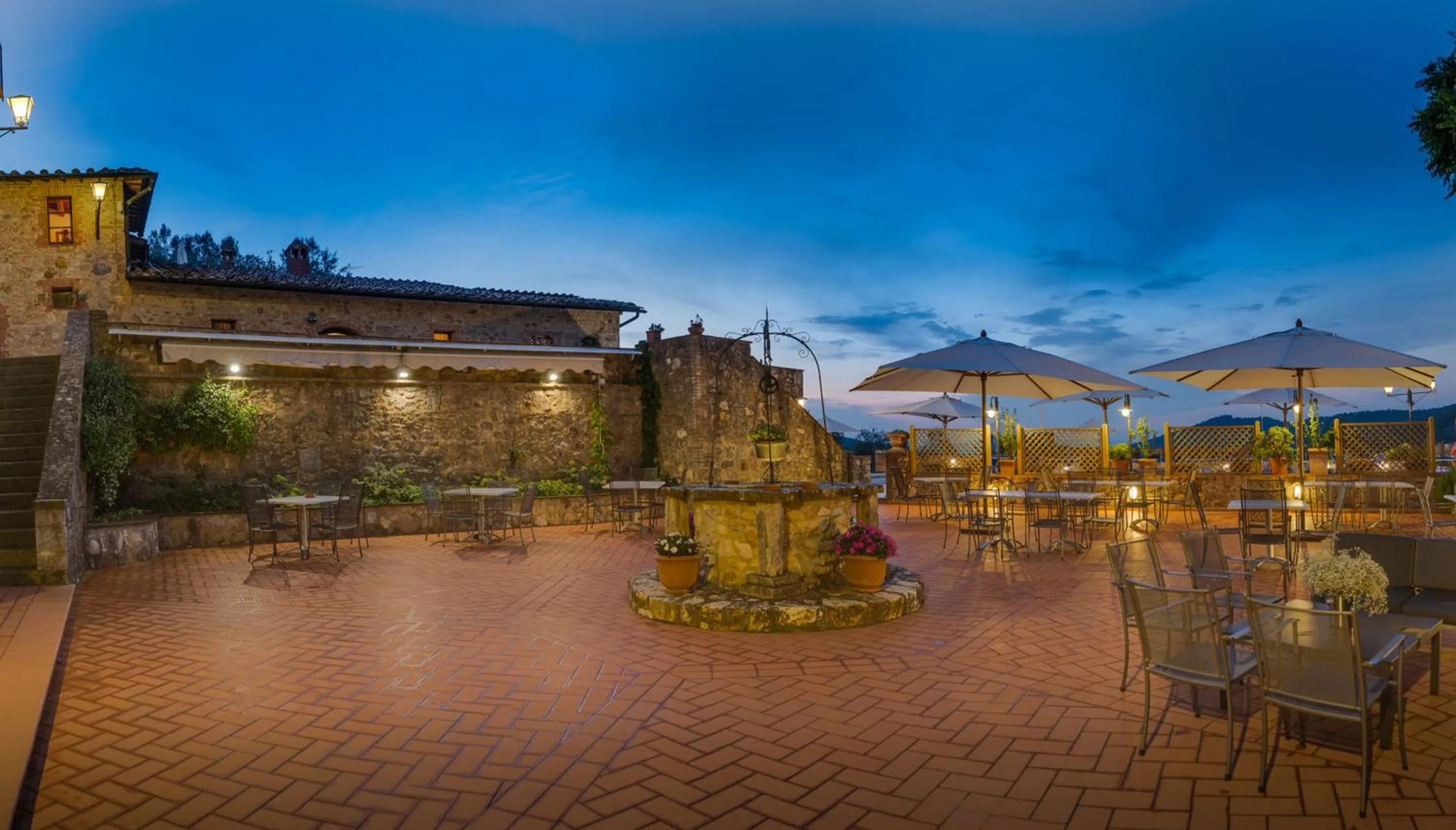 Balcony/Terrace in Borgo Il Poggiaccio Residenza Turistico Alberghiera
