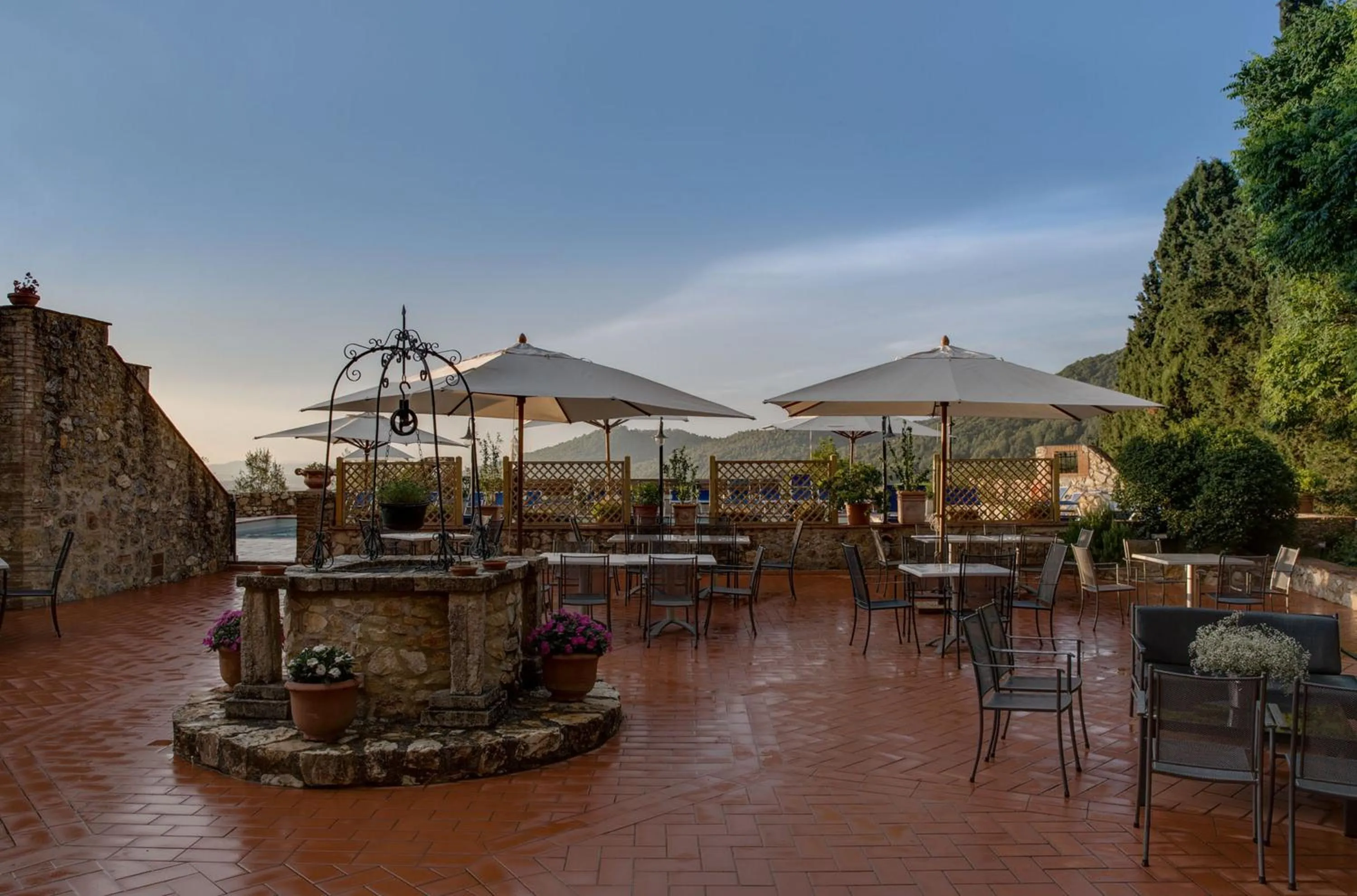 Balcony/Terrace in Borgo Il Poggiaccio Residenza Turistico Alberghiera