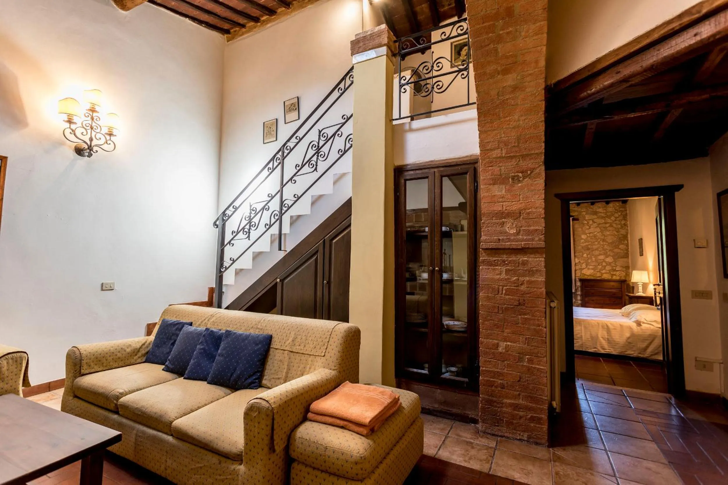 Living room in Borgo Il Poggiaccio Residenza Turistico Alberghiera