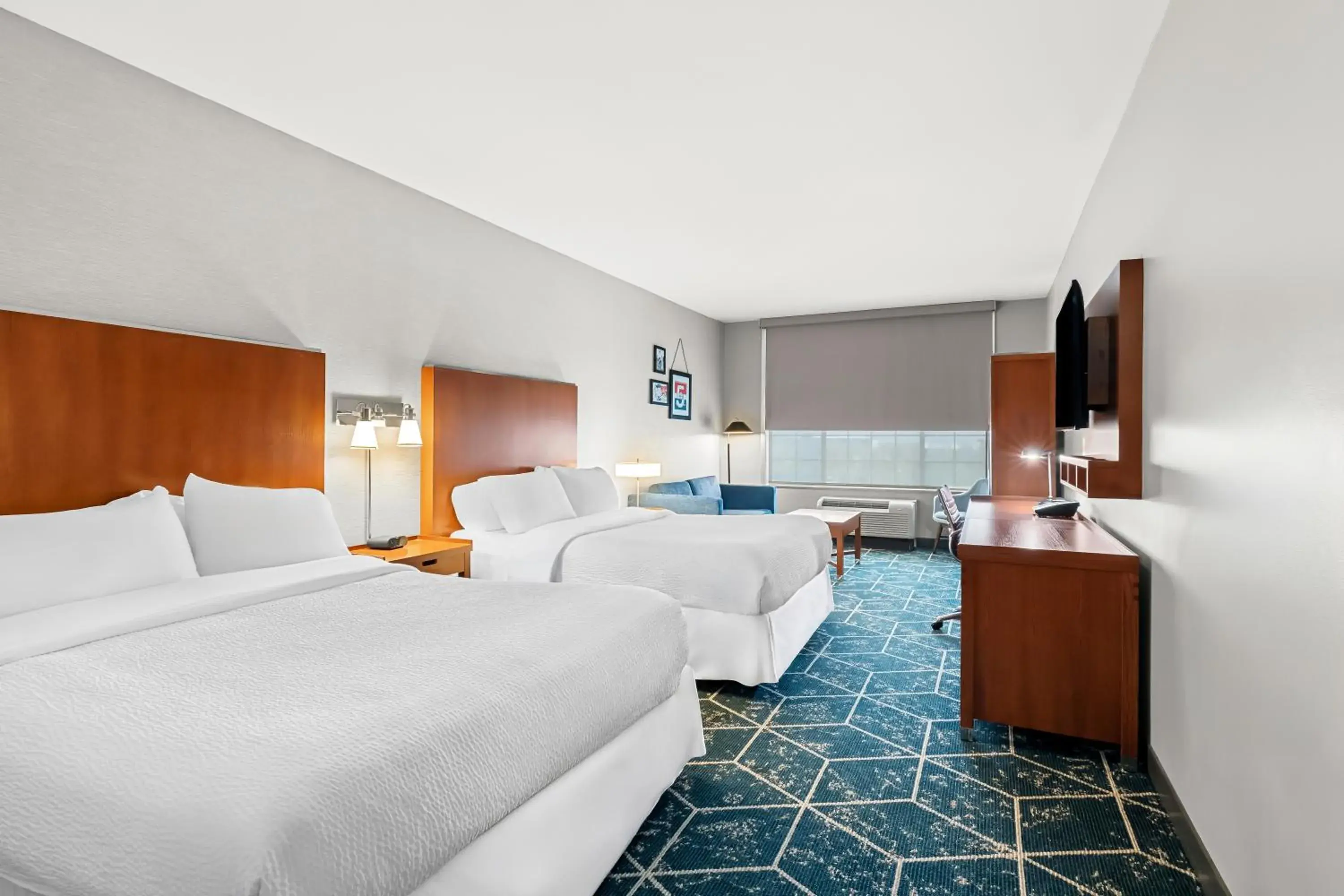 Larger Guest room, 2 Queen, Sofa bed in Four Points by Sheraton Oklahoma City Quail Springs Larger Guest room, 2 Queen, Sofa bed in Four Points by Sheraton Oklahoma City Quail Springs