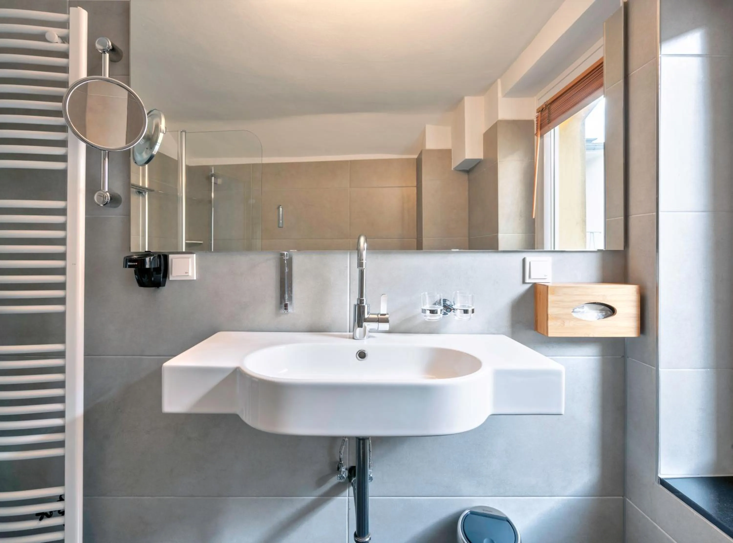 Bathroom in Design Hotel Wiegand