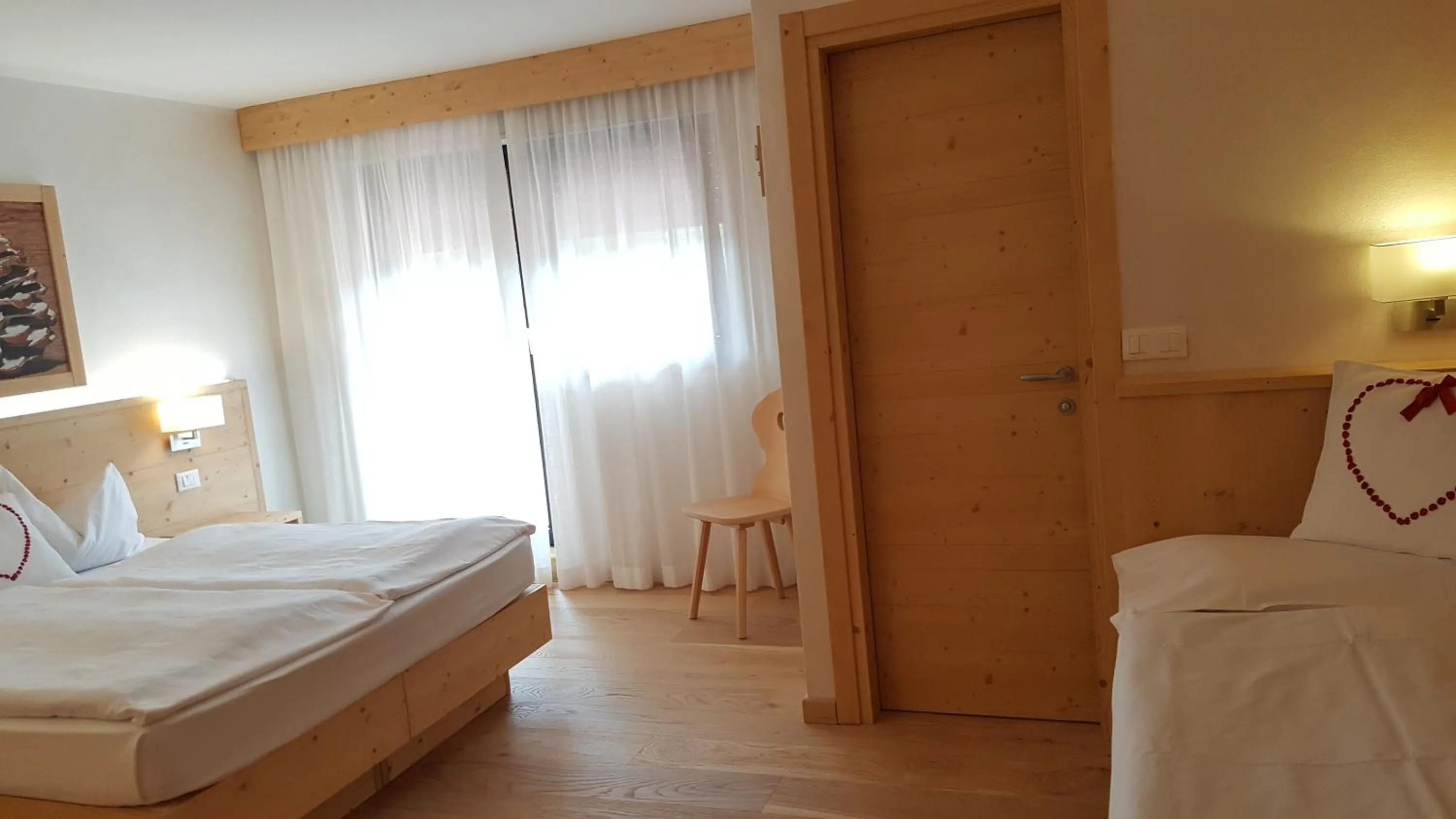 Bed in Hotel Sole Family Hotel