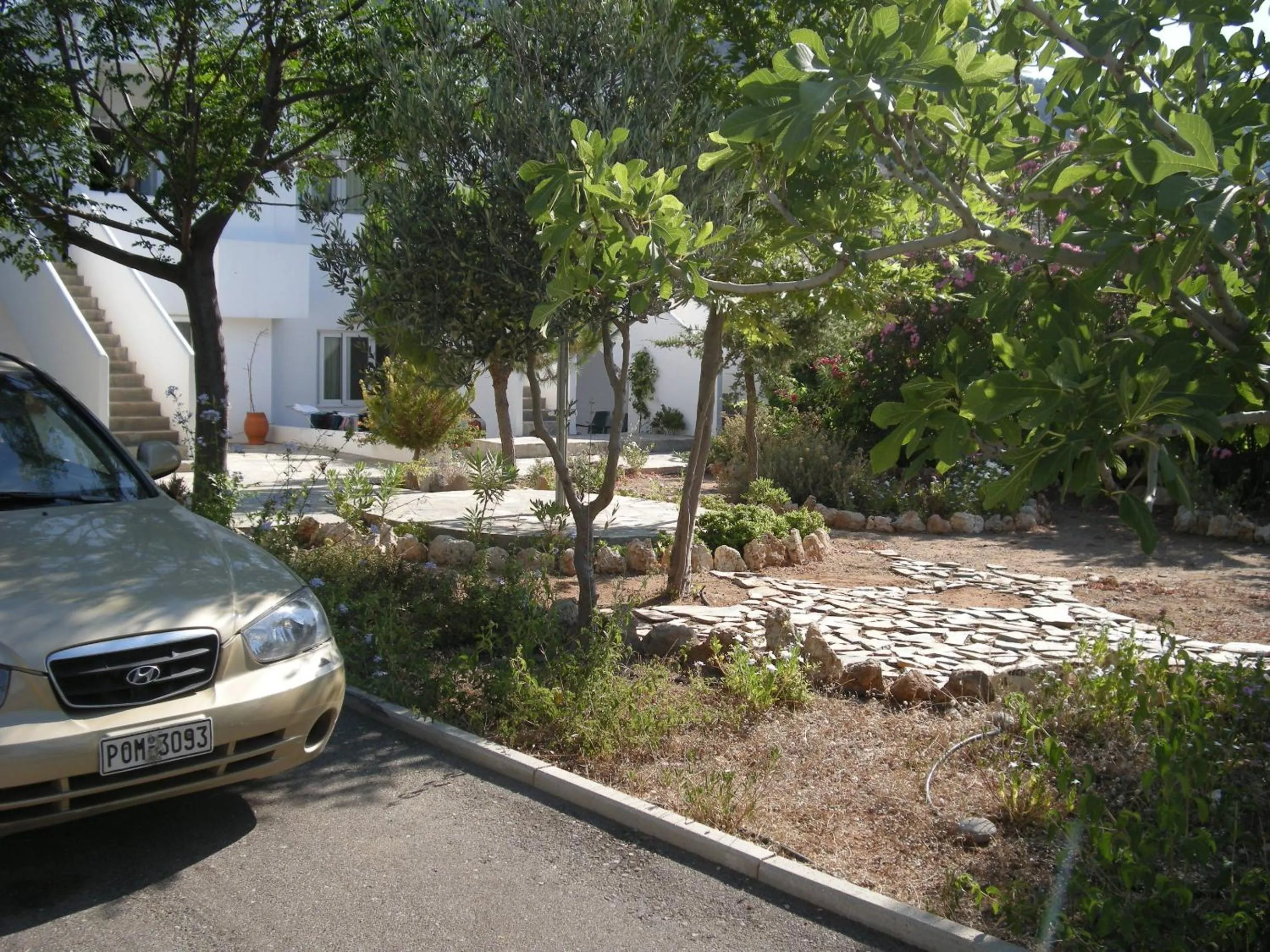 Garden in Mandorla Apartments