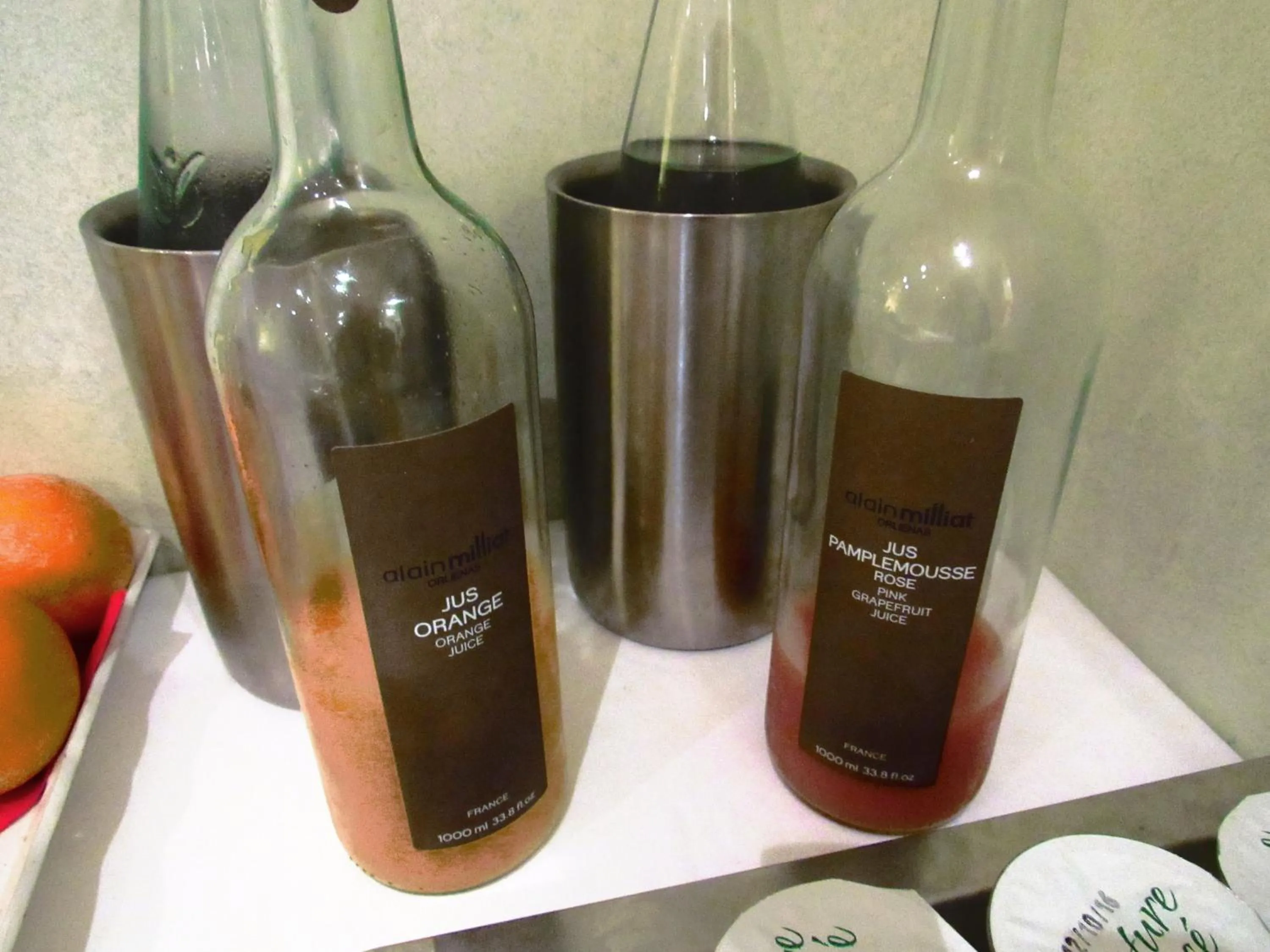 Non alcoholic drinks in Hotel Restaurant de la Marne