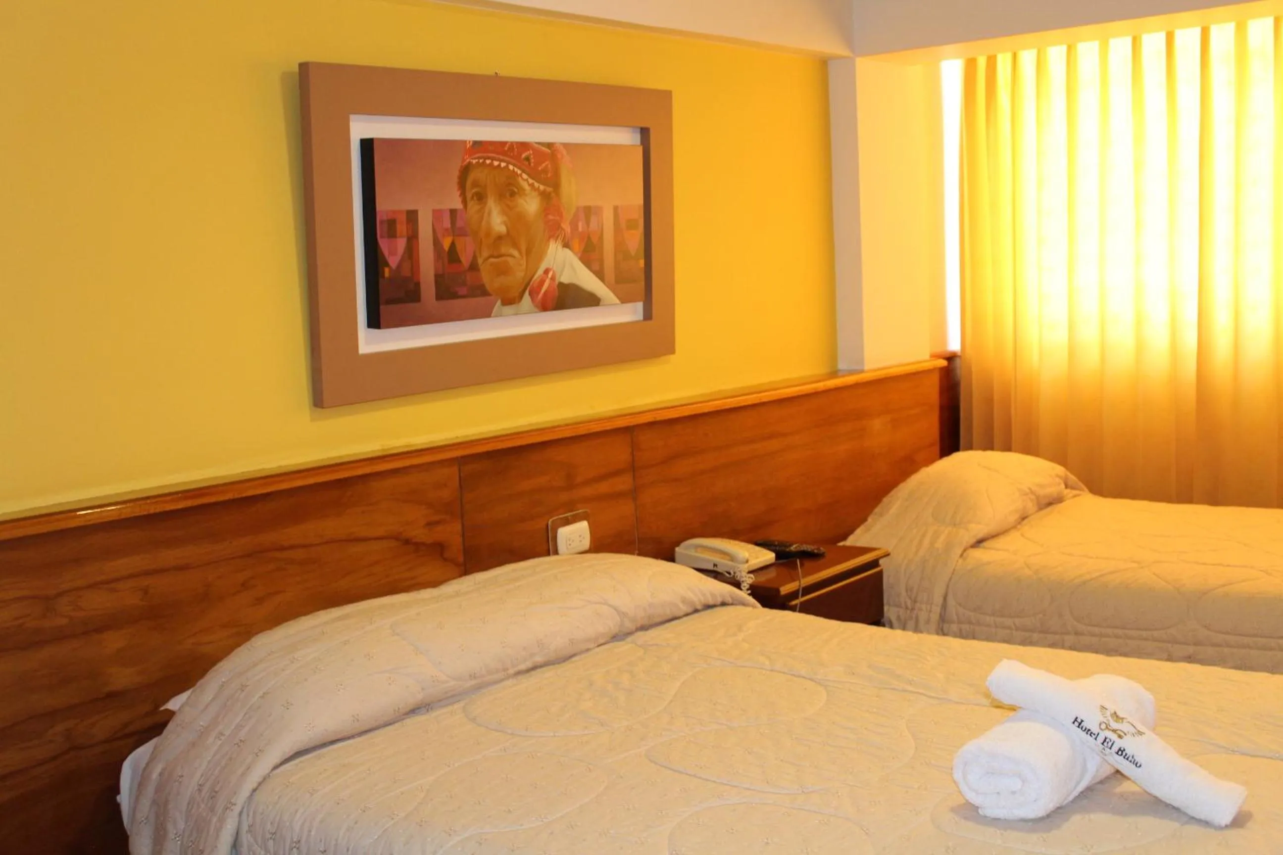 Bed in Kaaro Hotel El Buho